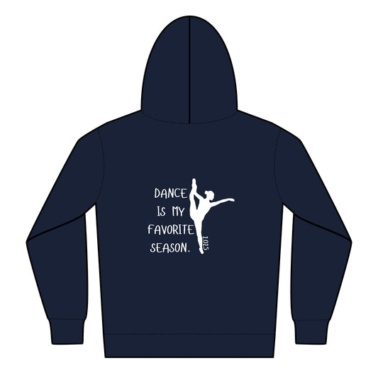 Custom Dance Maddie Youth Zipped Hoodie