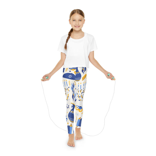 Hanukkah Leggings Kids Chanukah Leggings