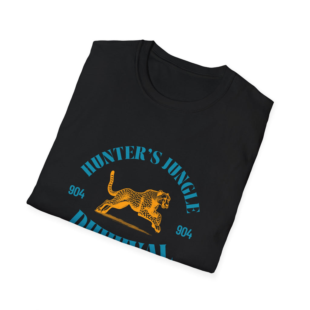 Hunter's Jungle  Soft T-Shirt - Duuuval Graphic Tee Vintage Travis Hunter T Shirt Jaguars Fans