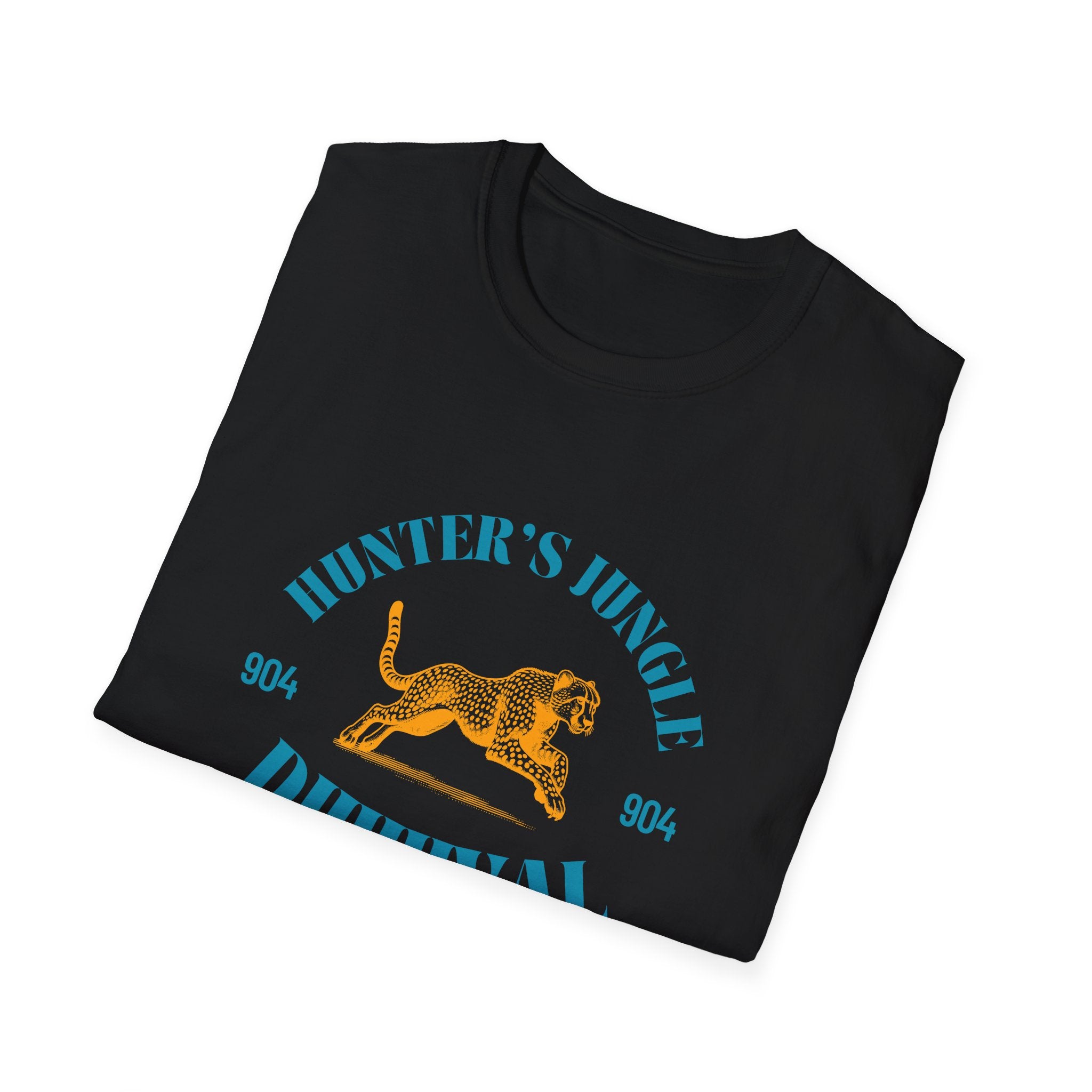 Hunter's Jungle  Soft T-Shirt - Duuuval Graphic Tee Vintage Travis Hunter T Shirt Jaguars Fans
