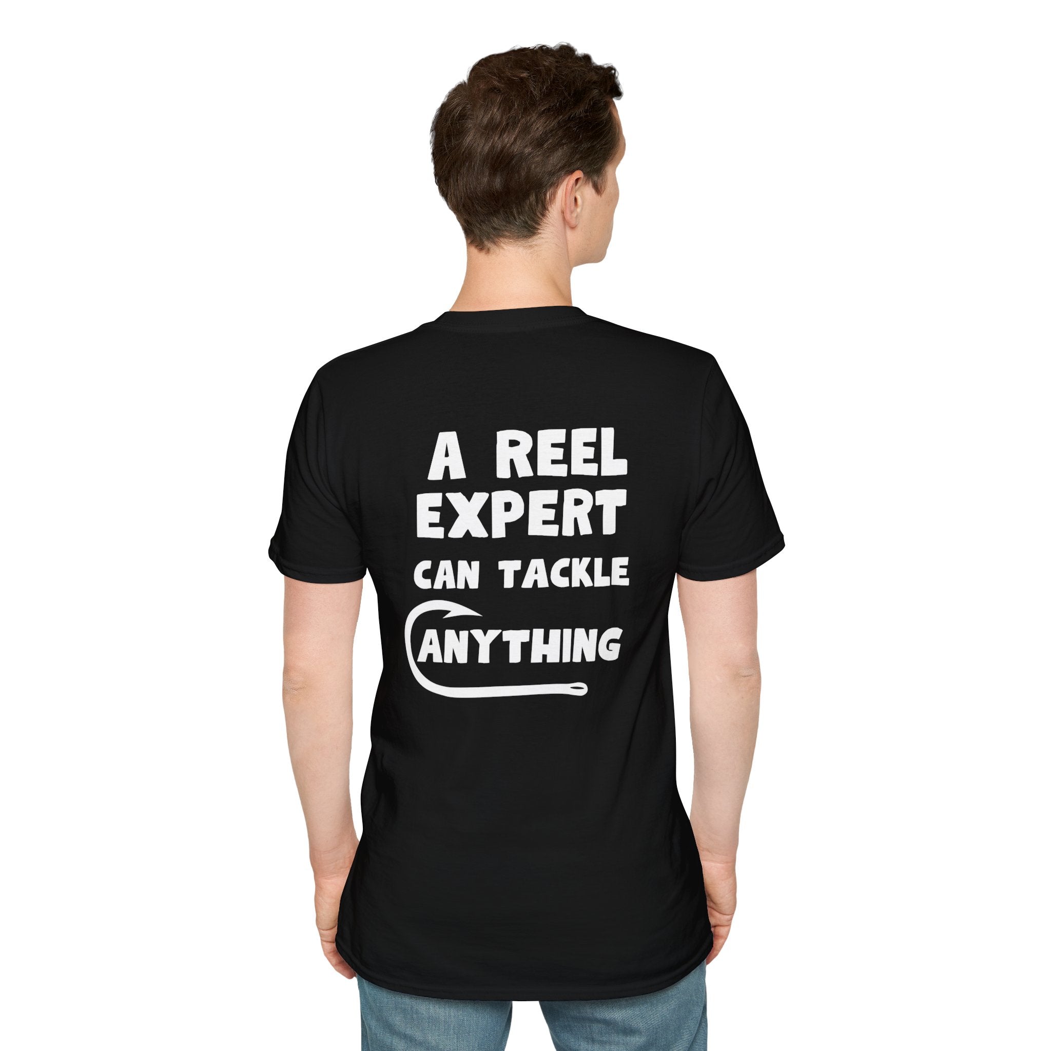 A Reel Expert Fishing Tee Unisex Softstyle T-Shirt