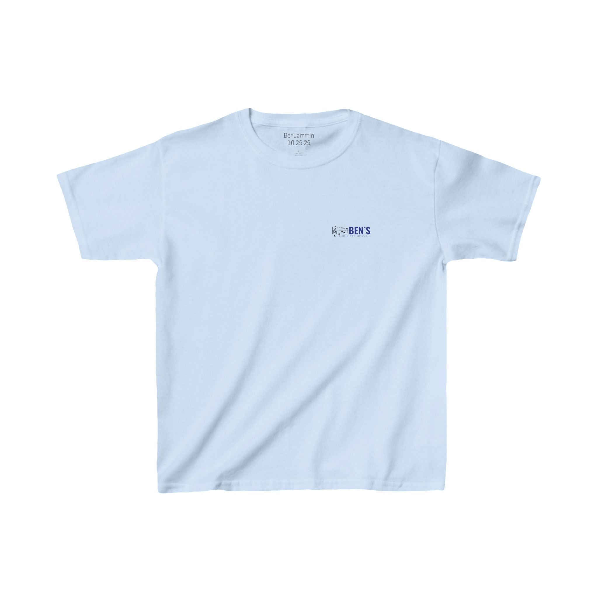 Kids Custom Bar Mitzvah Tee (Ben)