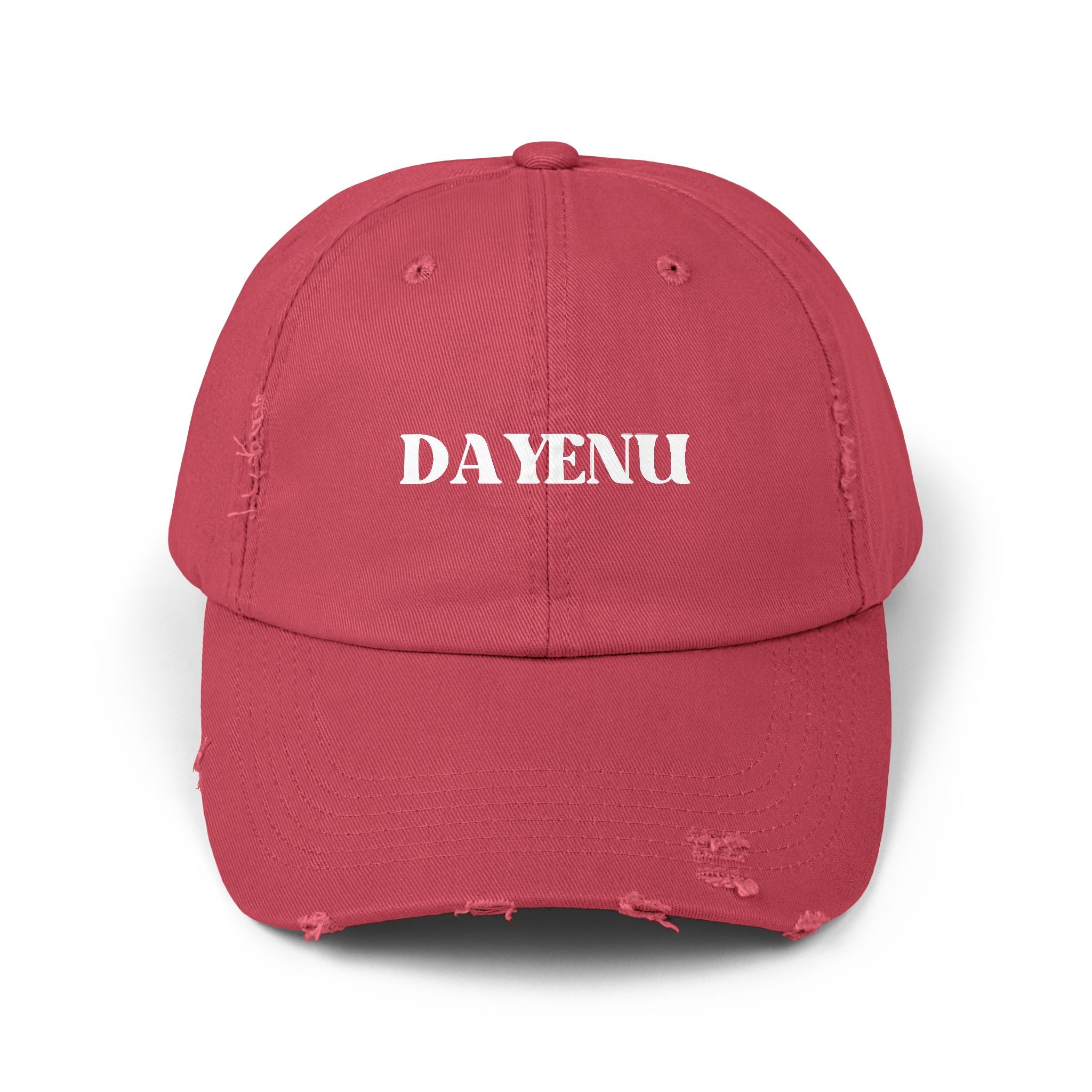 Dayenu Jewish Pride Baseball Hat  Distressed Cap with 'DAYENU' Jewish Gifts