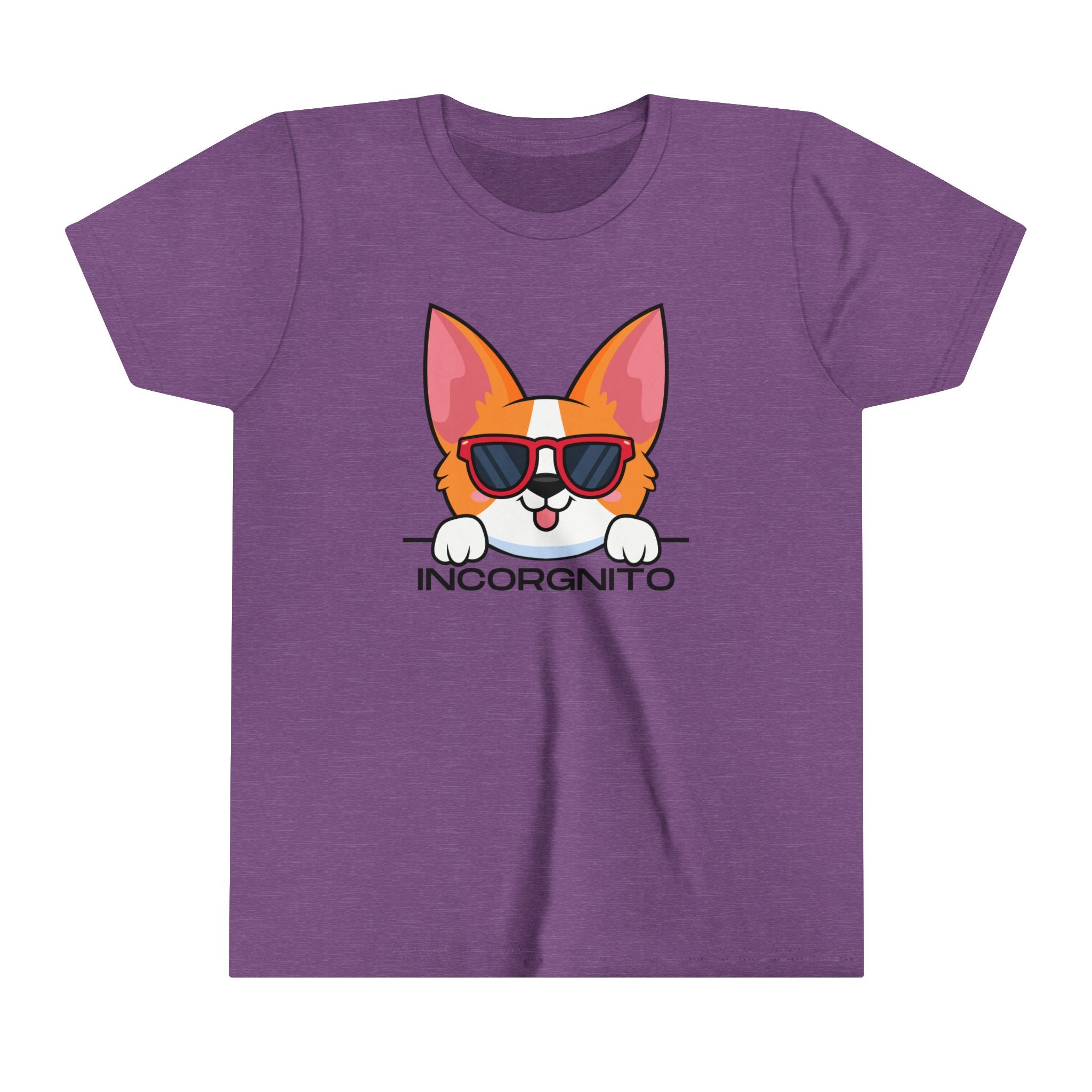InCorgnito Corgi Youth Short Sleeve Tee