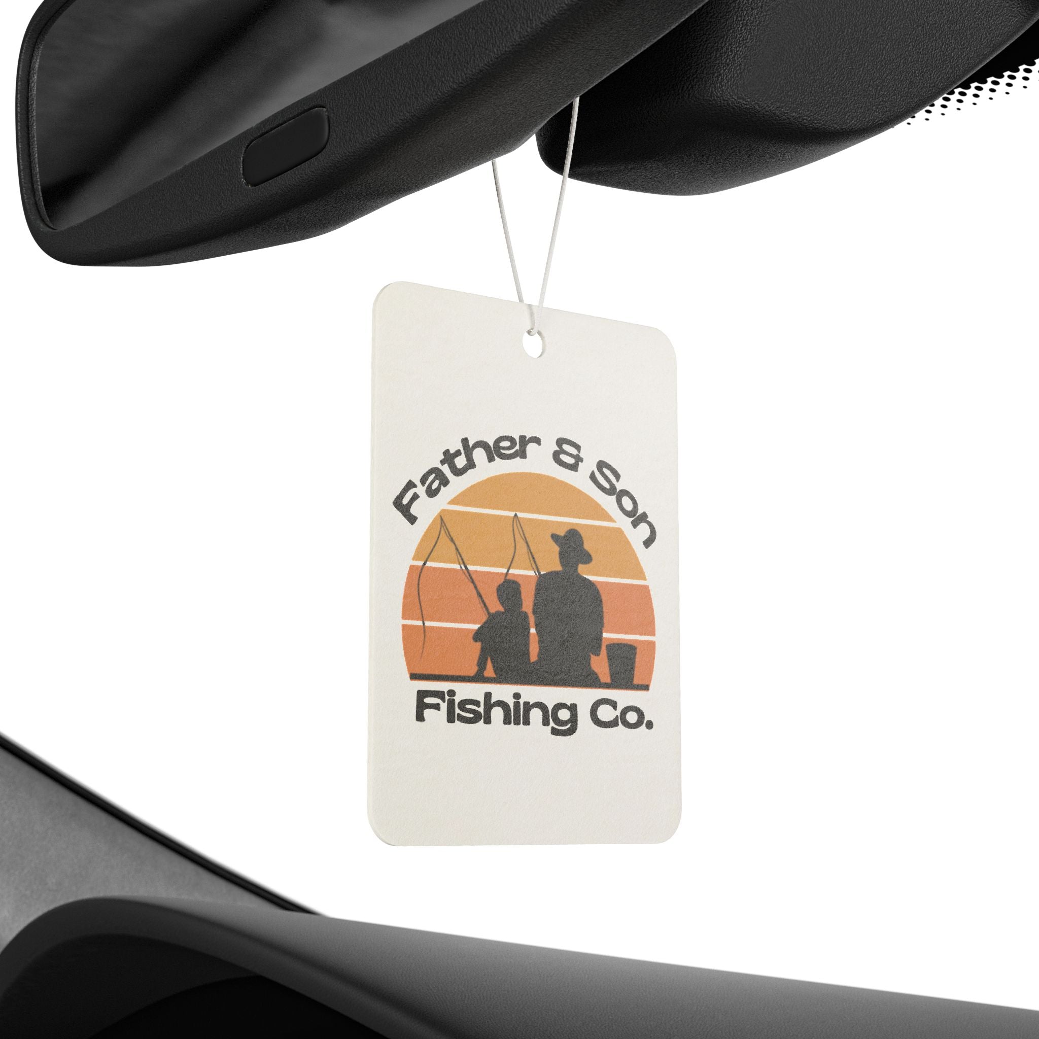 Car Air Freshener Father & Son Fishing Co Air Freshner Fathers Day Fishing Gift