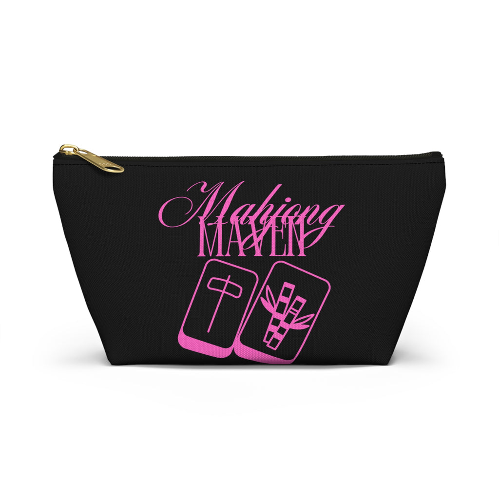 Mahjong Maven Accessory Pouch, Perfect for Gamers, Organizers, Gifts for Mahjong Lovers, Travel & Makeup Bag, Fun Storage Solution