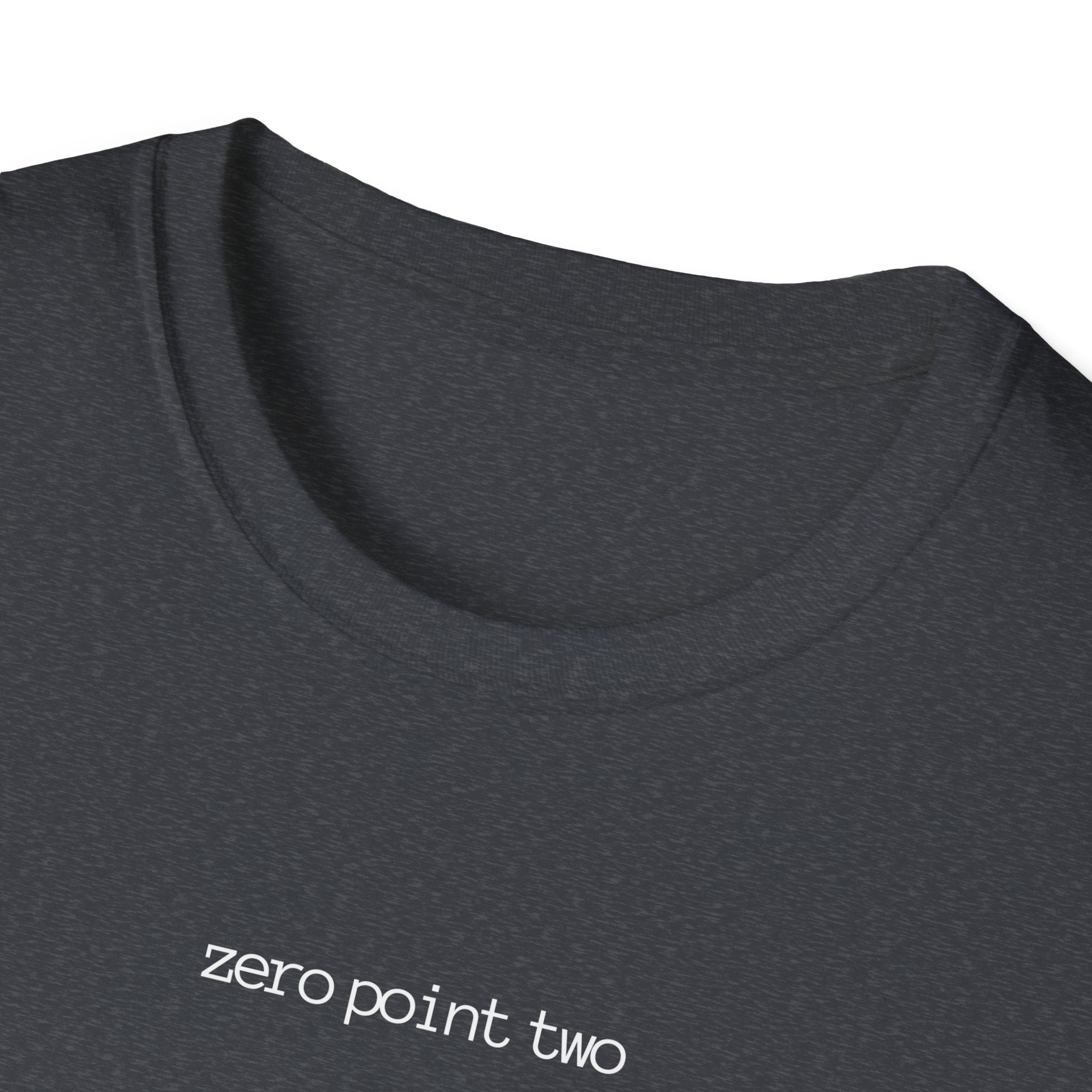 Zero Point Two T Shirt Soft Style 0.2 Jewish Identity Tee Shirt Adult Unisex Style