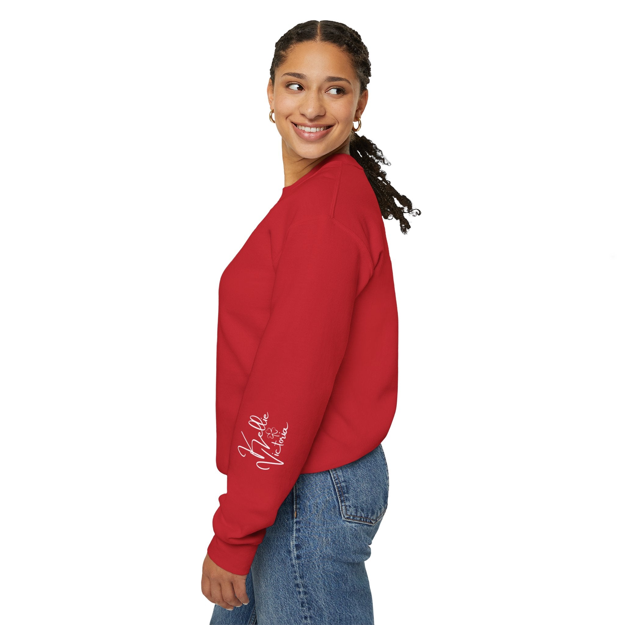 Custom Irish Sisters Sweatshirt Celebrate Sisterhood with a Touch of Irish Charm