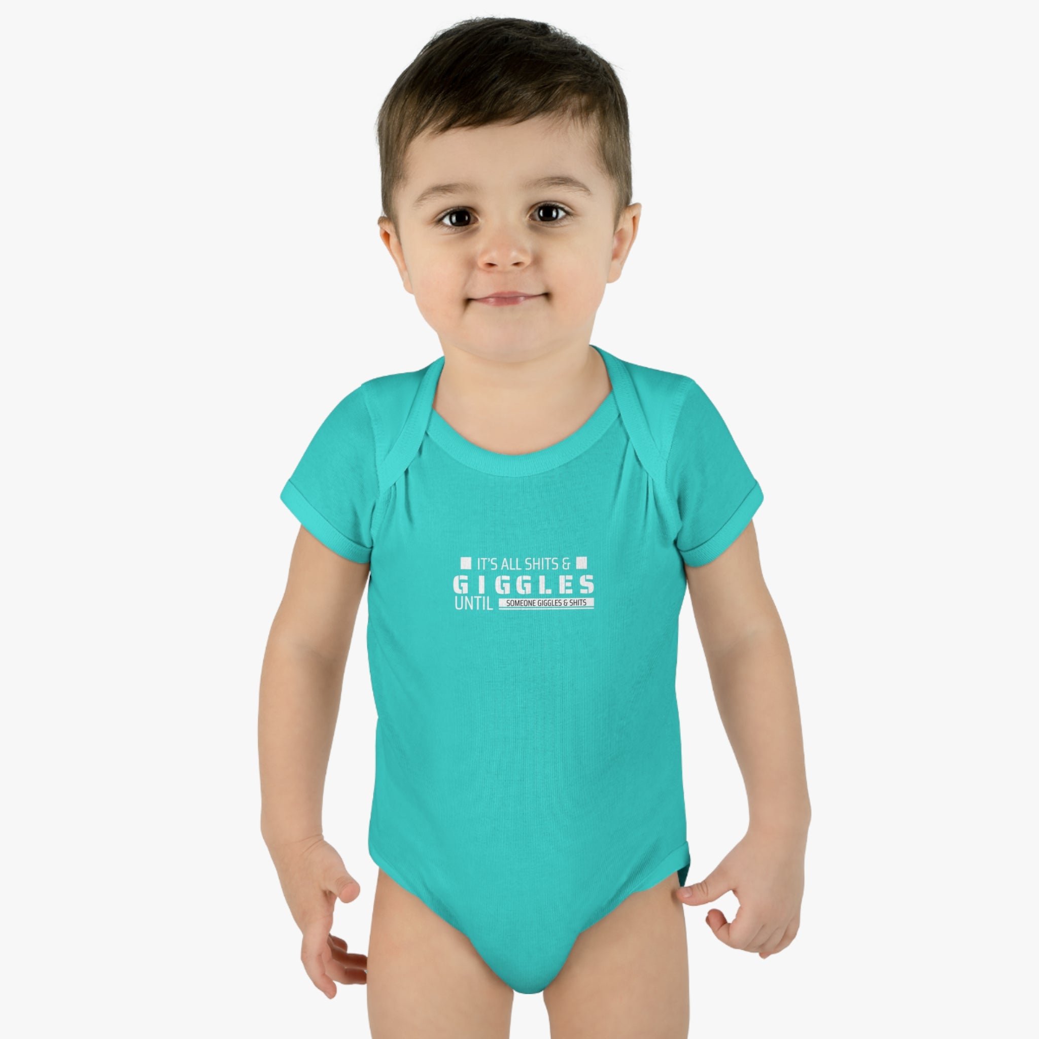Giggles and.... Infant Baby Rib Bodysuit