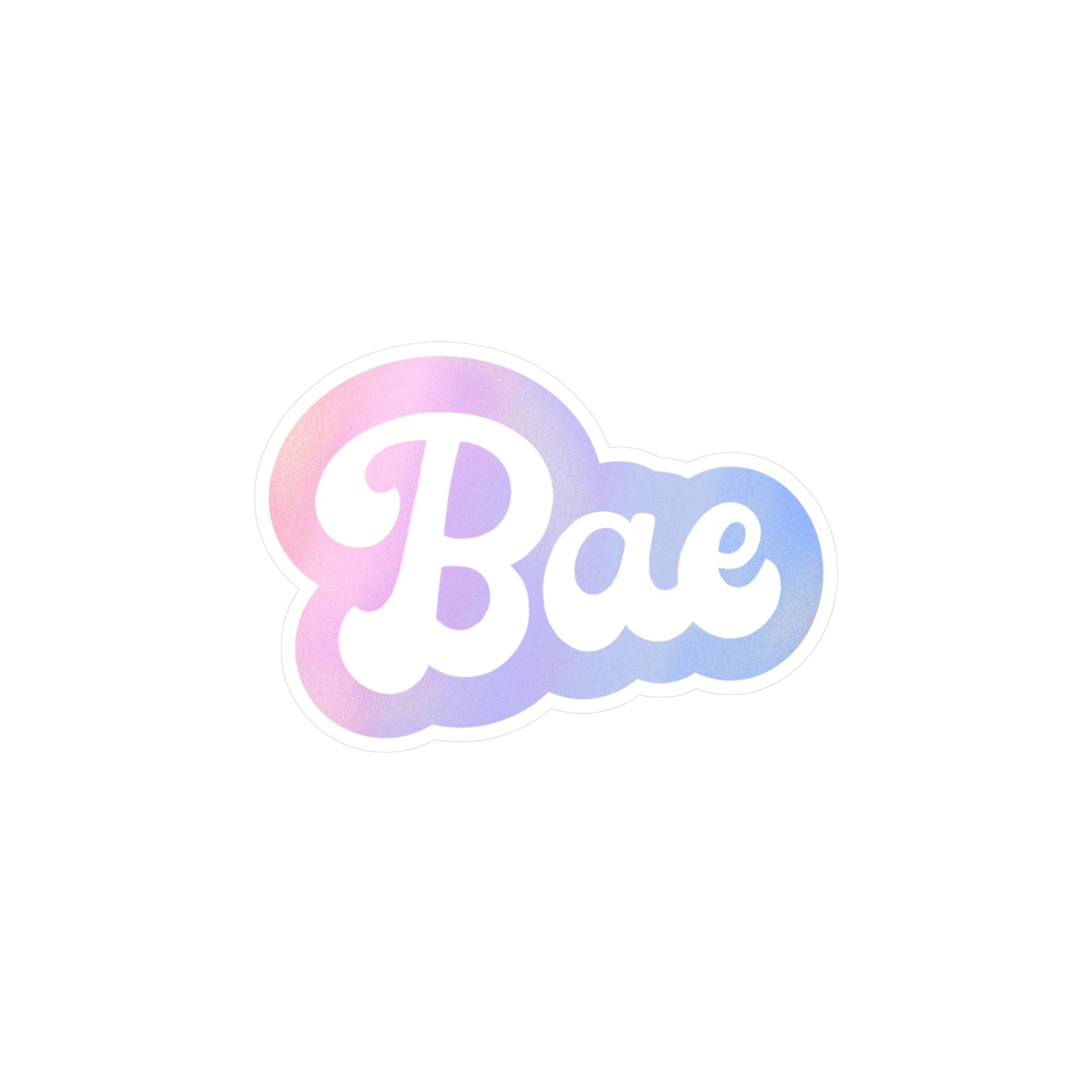 Bae Kiss-Cut Vinyl Decals