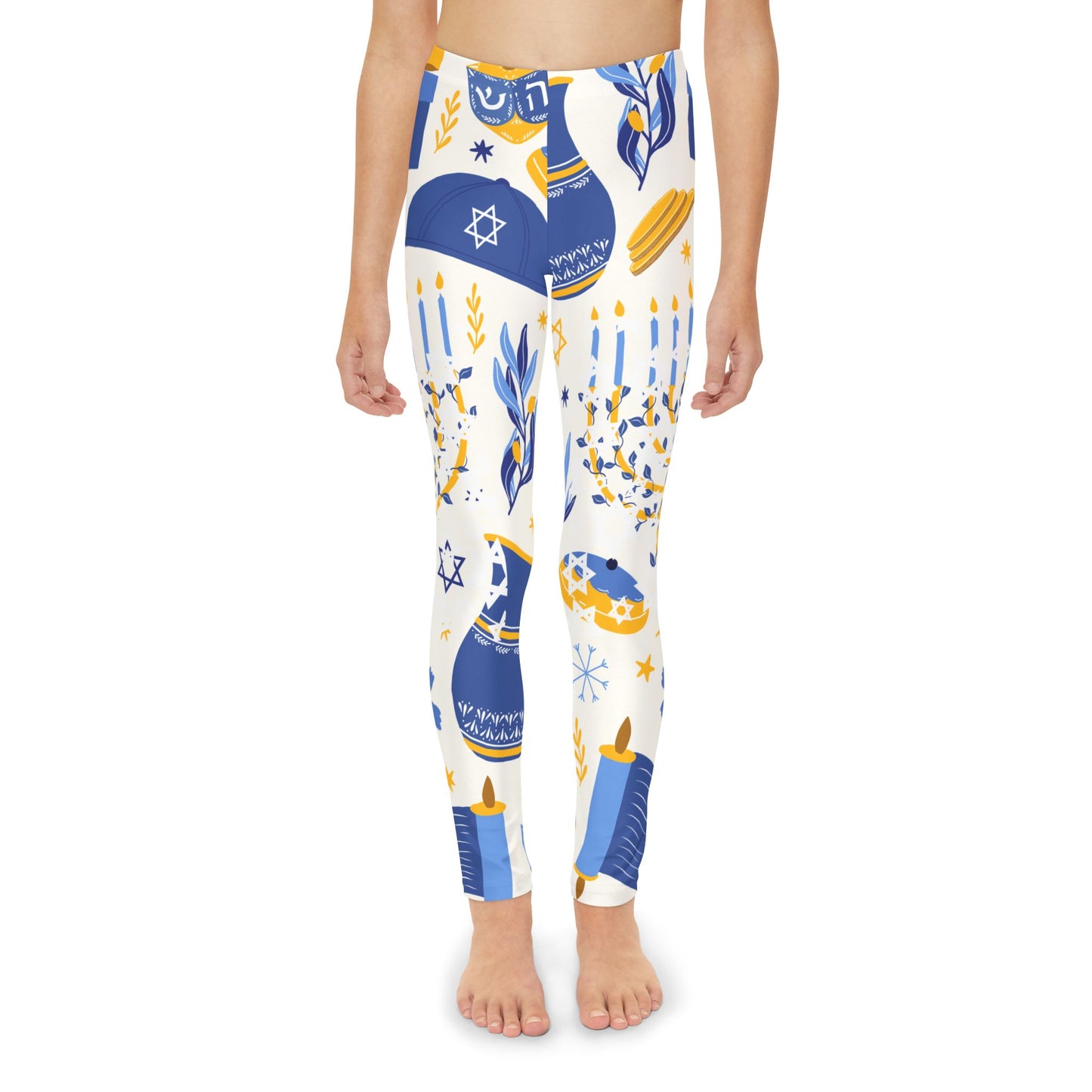 Hanukkah Leggings Kids Chanukah Leggings