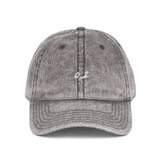 Zero Point Two Vintage Embroidered Cap Jewish Identity Hat