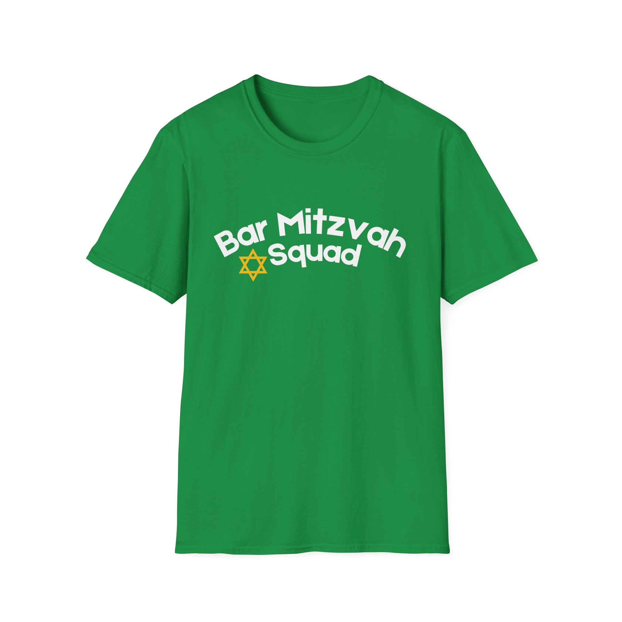 Bar Mitzvah Squad T Shirt Party Favor Bar Mitzvah Squad T-Shirt