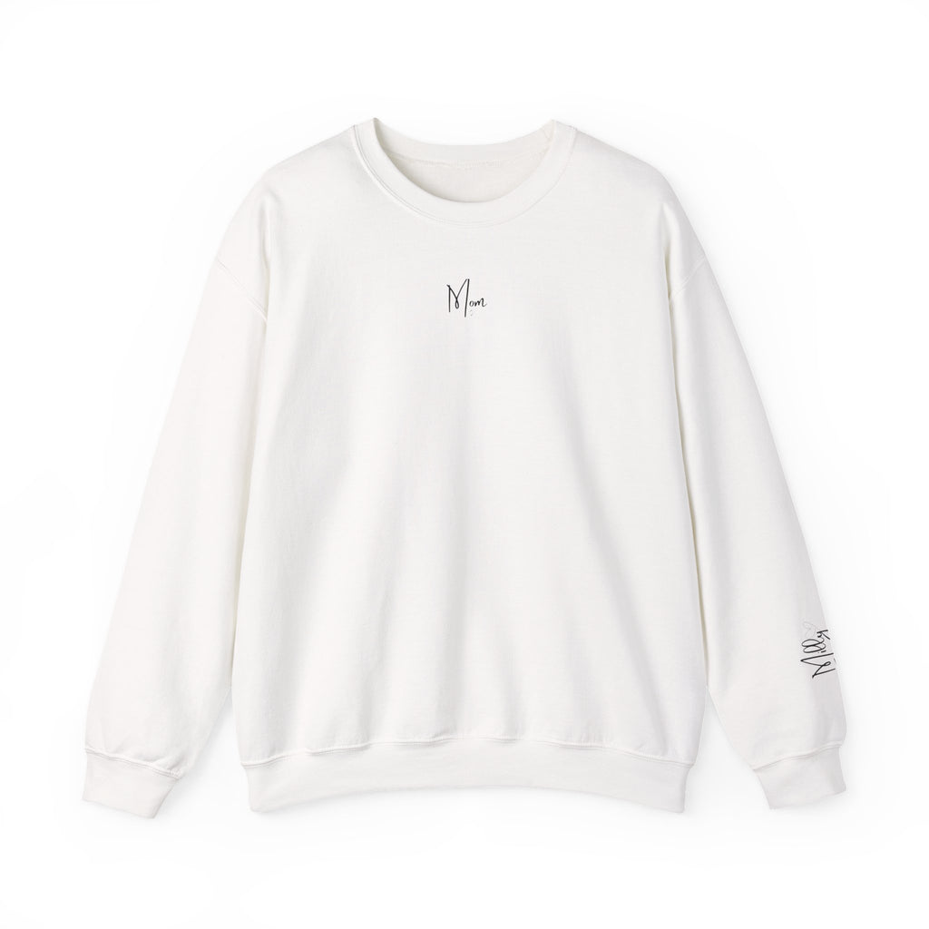 Jewish Mom Crewneck Sweatshirt with Custom Kids Names