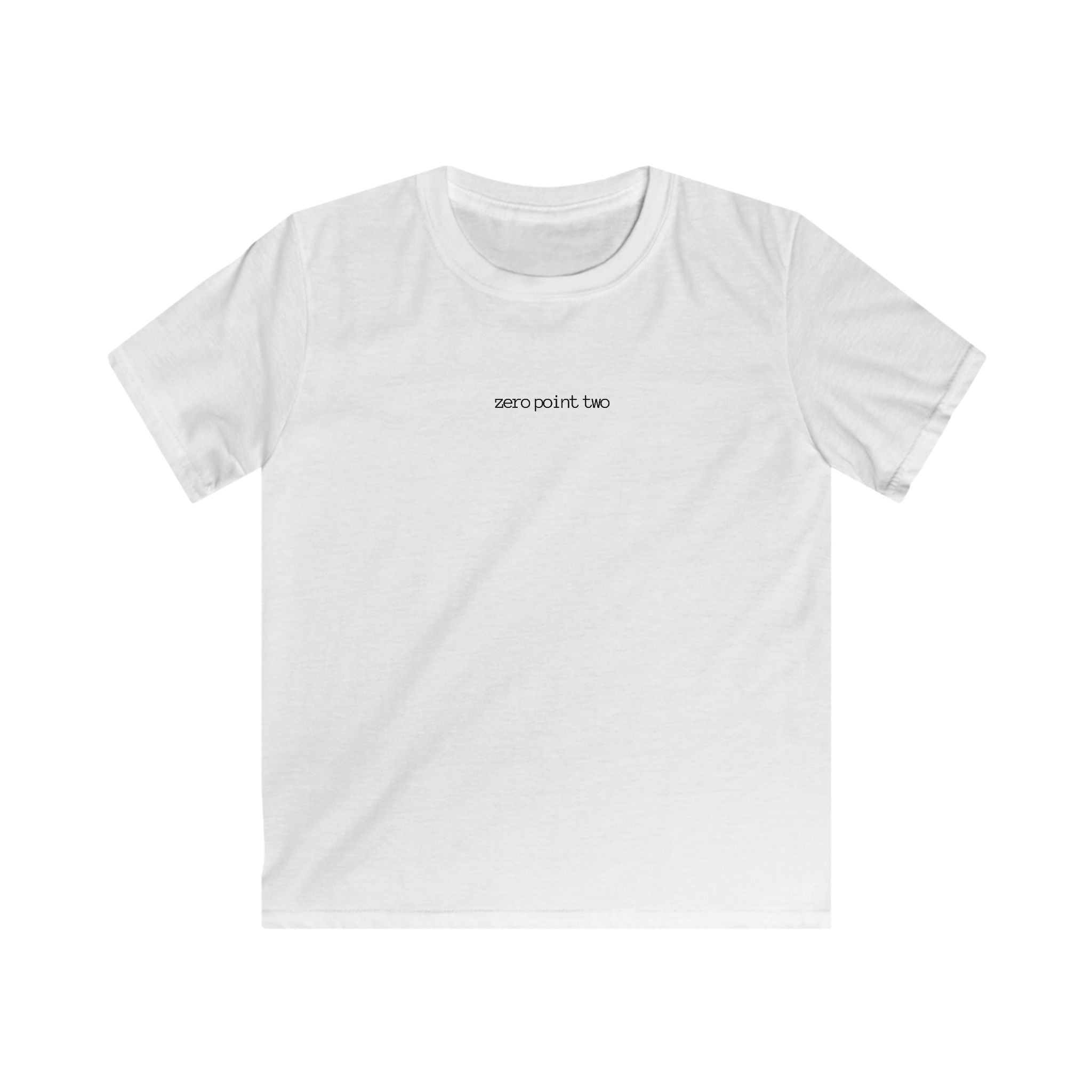 Youth Zero Point Two Softstyle Tee - Zero Point Two, 0.2 Comfortable Kids Tee