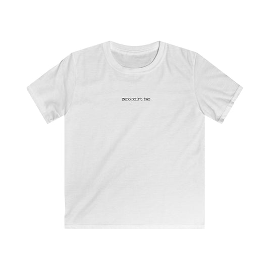 Youth Zero Point Two Softstyle Tee - Zero Point Two, 0.2 Comfortable Kids Tee