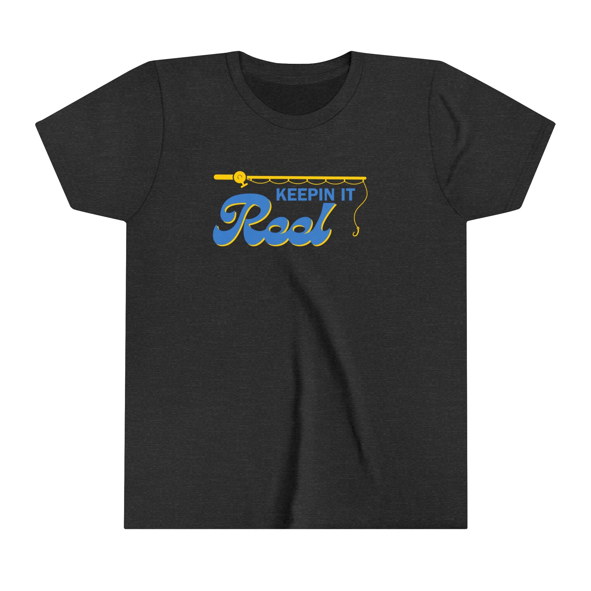 Keepin it Reel Youth Fishing Short Sleeve Tee