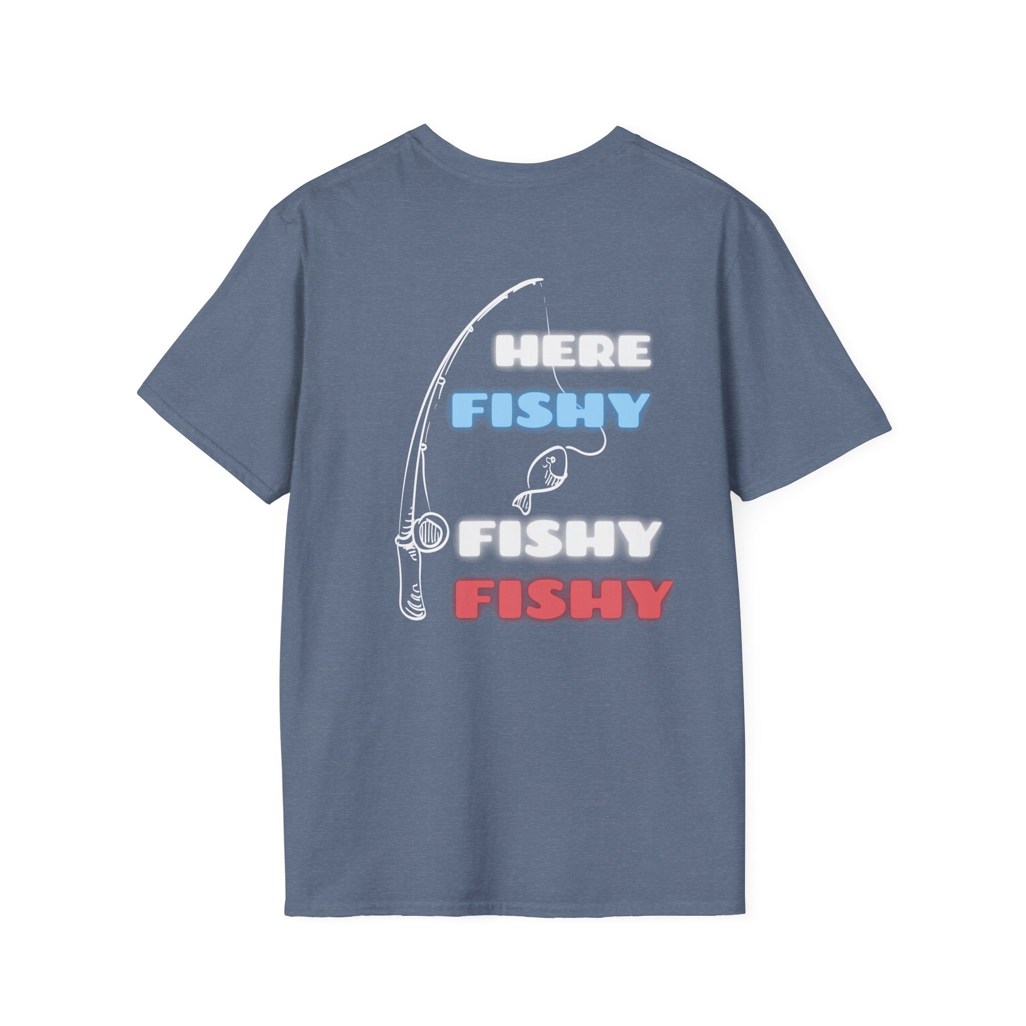 Fishing Vibe Unisex T-Shirt, Funny Fishing Shirt, Gift for Anglers, Fishing Tee for Dad