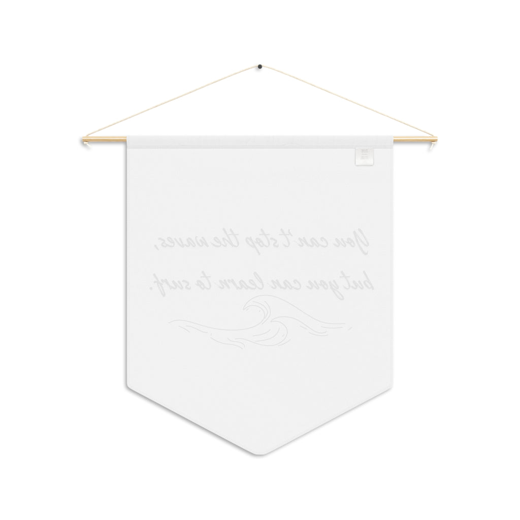Learn to Surf Inspirational Pennant