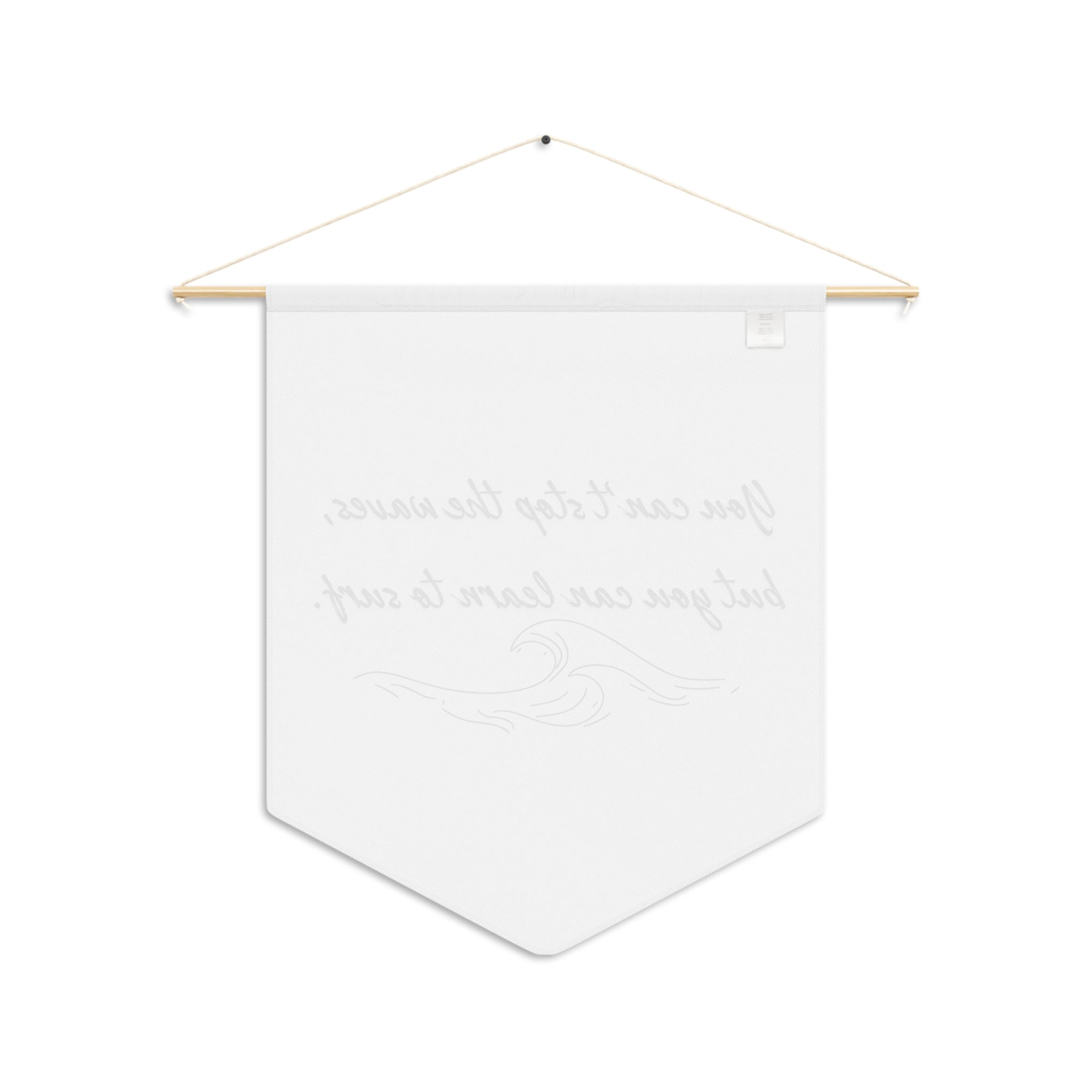 Learn to Surf Inspirational Pennant