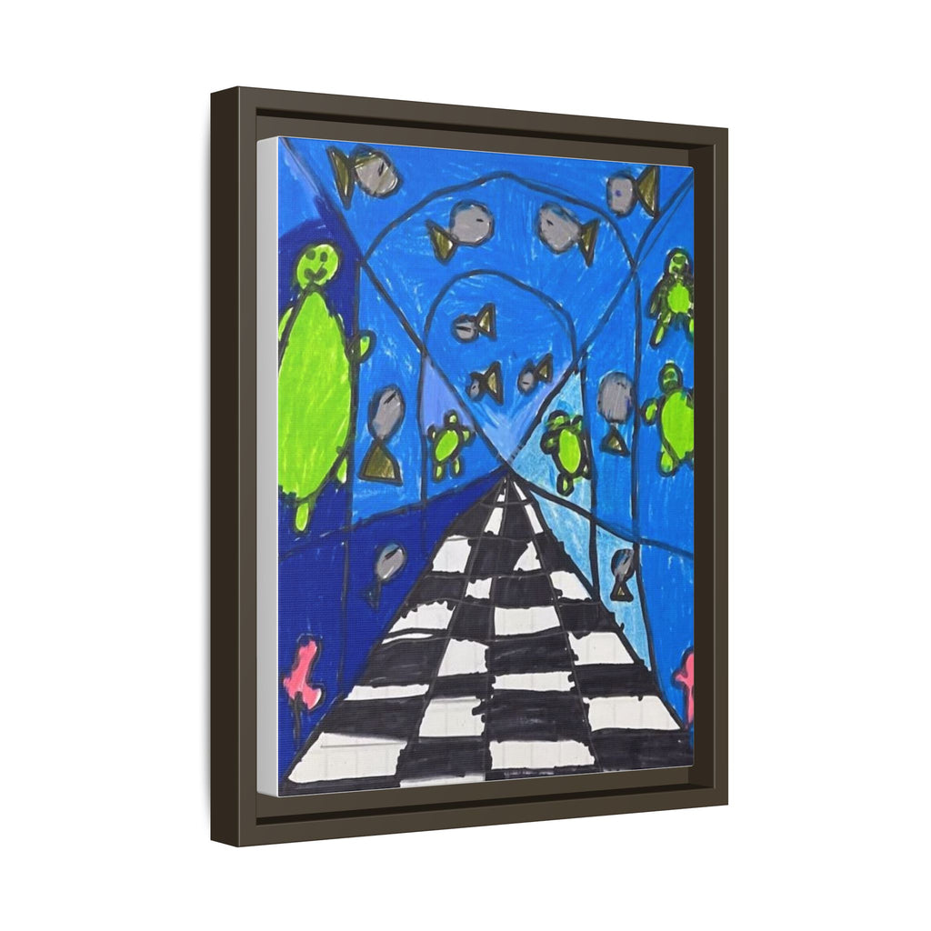 Creating Space Matte Canvas, Framed Art by Jackson Smith