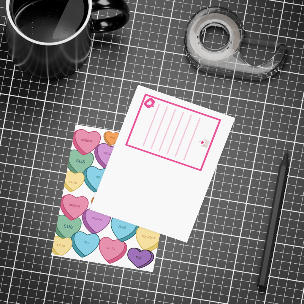 Children's Valentines Day Cards Perfect for Grades 2 to 8, sets of 10, 30, or 50