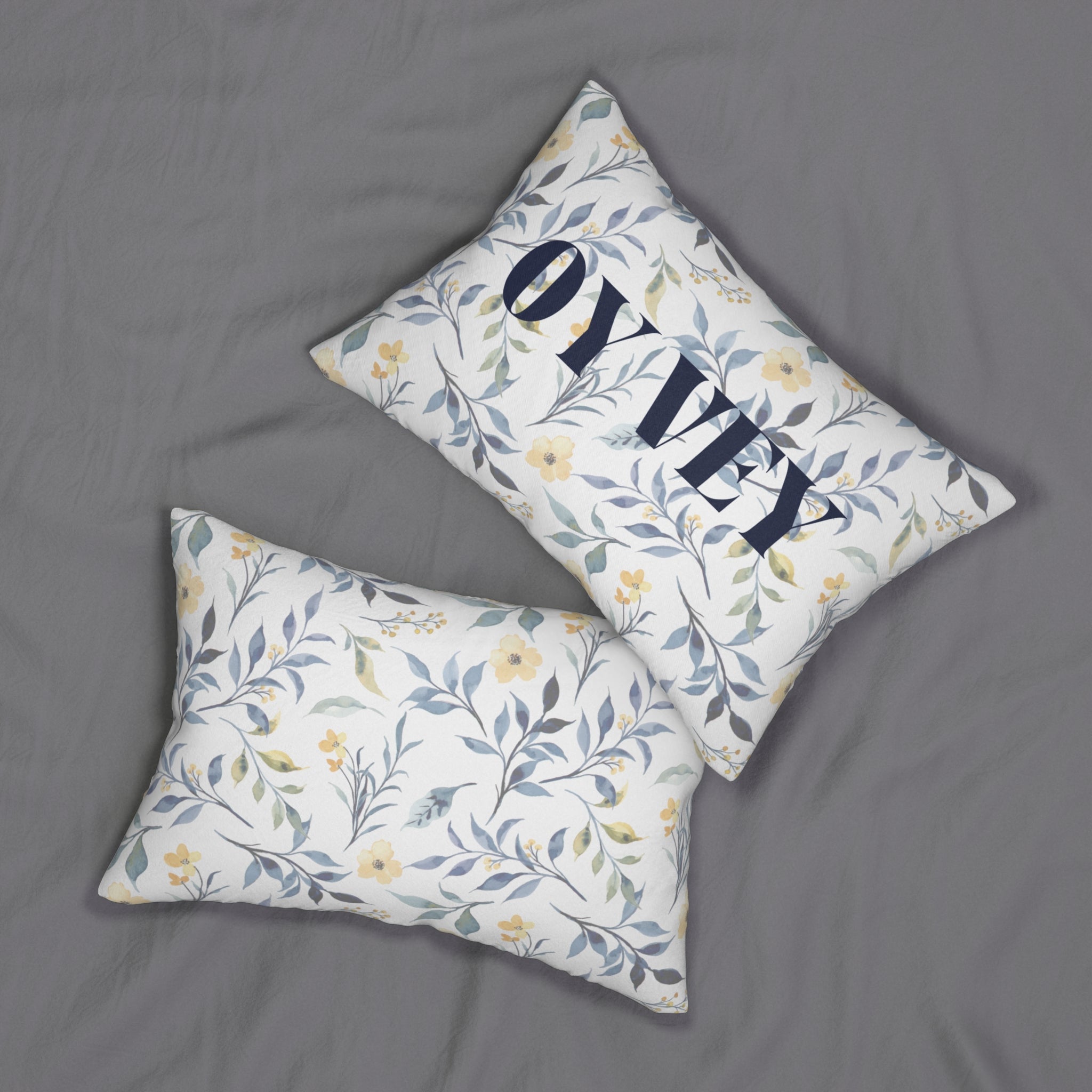 Floral 'Oy Vey' Decorative Pillow Jewish Home Gifts Yiddish Oy Vey Throw PIllow Jewish Gift