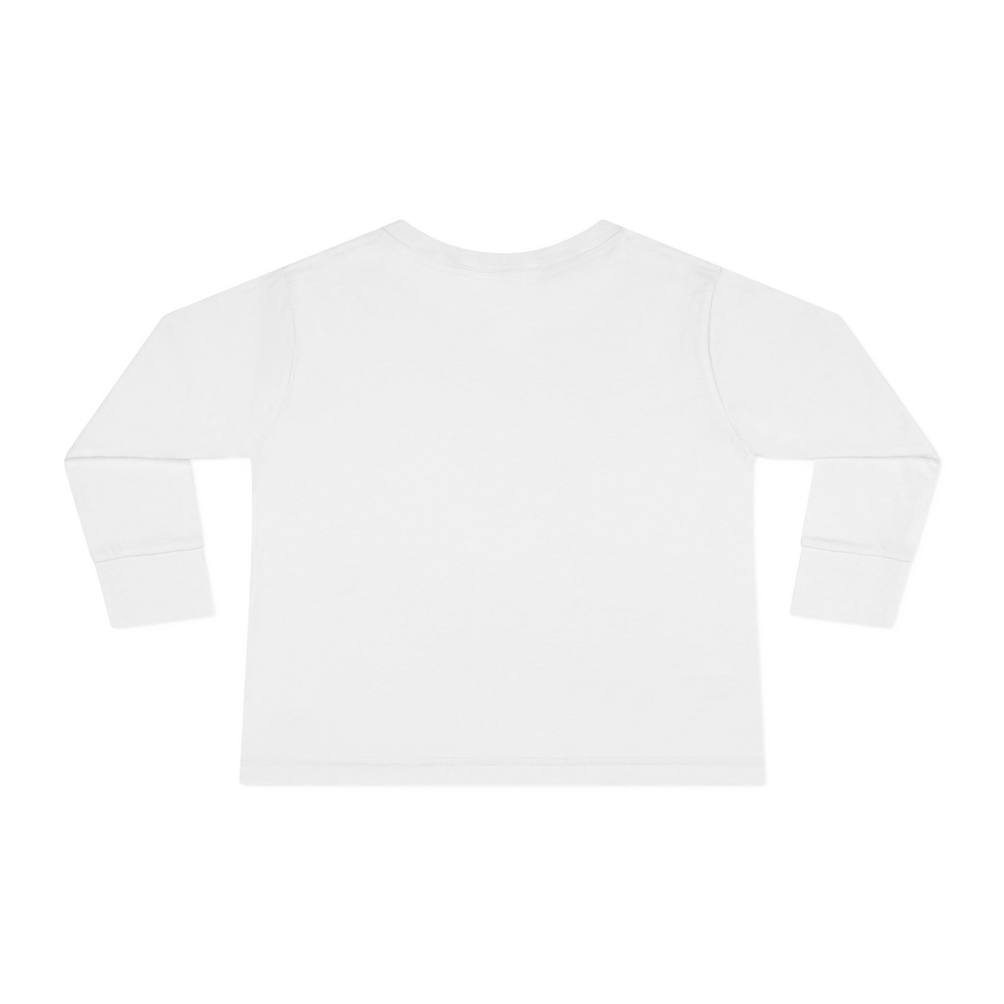 Bob Ross Inspired Toddler Long Sleeve Tee - Happy Little Mistakes Graphic Tee