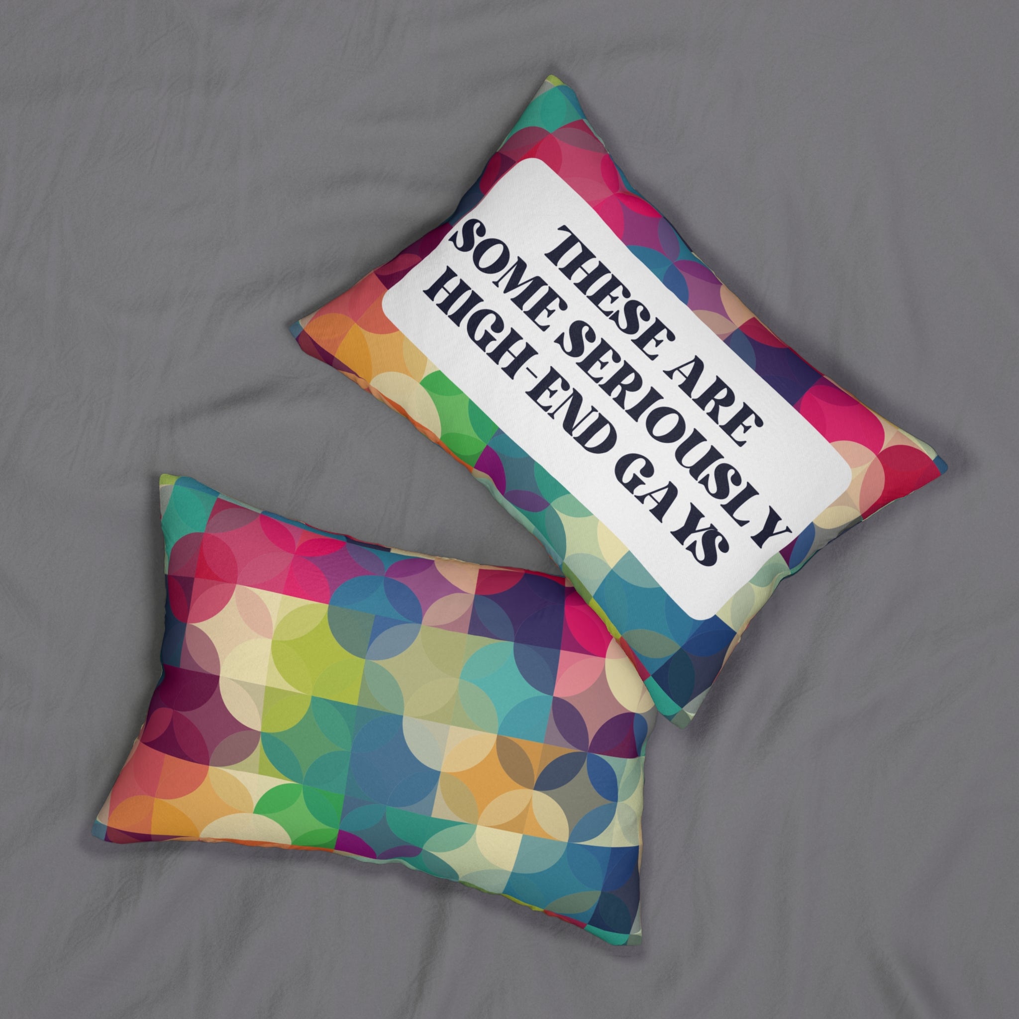 These Are Some Seriously High End Gays Throw Pillow Decorative High End Gays 20 x 14Throw Pillow