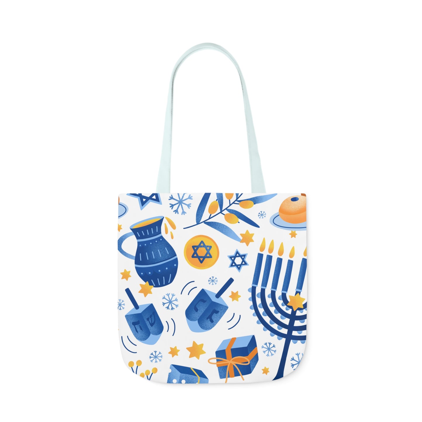 Hanukkah Canvas Tote Bag