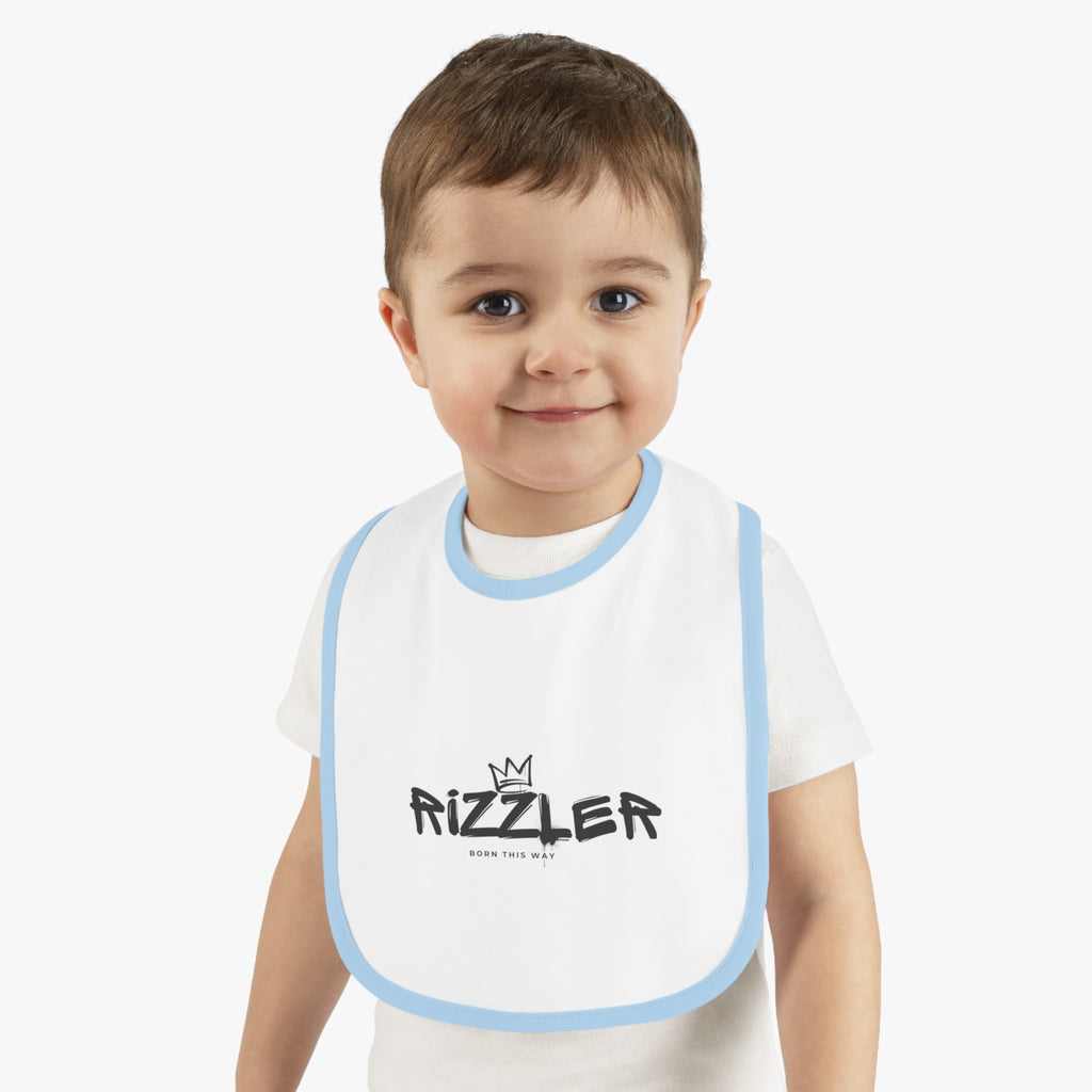Baby Rizzler Trim Jersey Bib