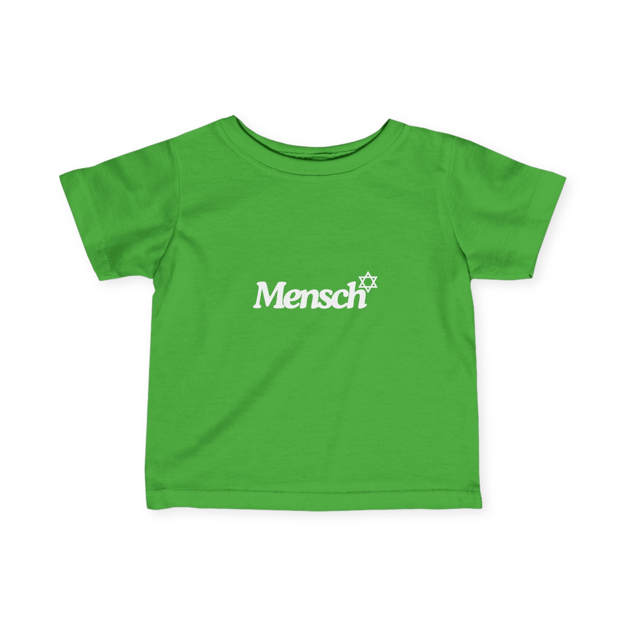 Mensch T-Shirt Toddler Tee, Jewish Baby ClothesMensch Lil Kids Tee Toddler Mensch Jewish Gift