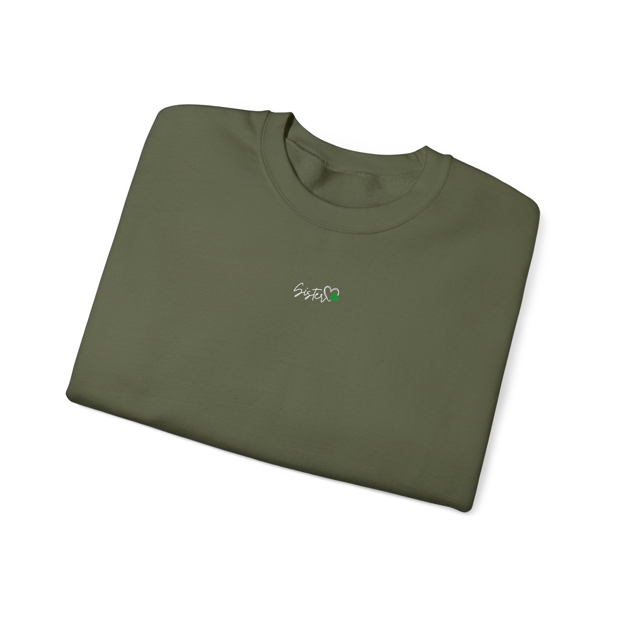 Custom Irish Sisters Sweatshirt Celebrate Sisterhood with a Touch of Irish Charm