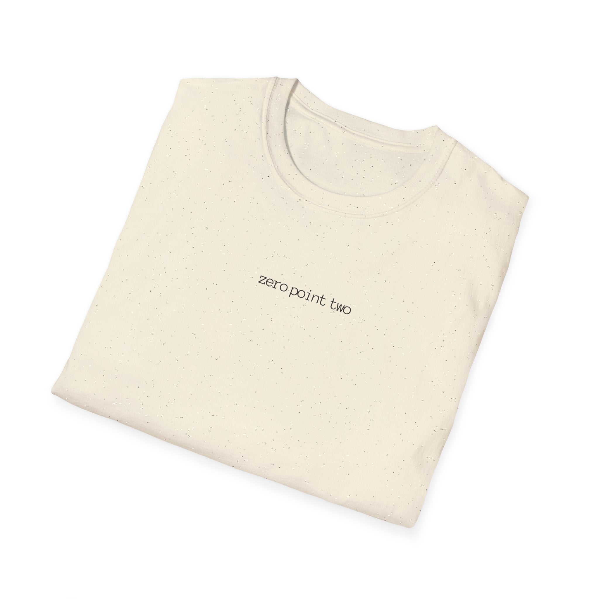 Zero Point TwoT-Shirt soft style vintage feel 0.2 tee