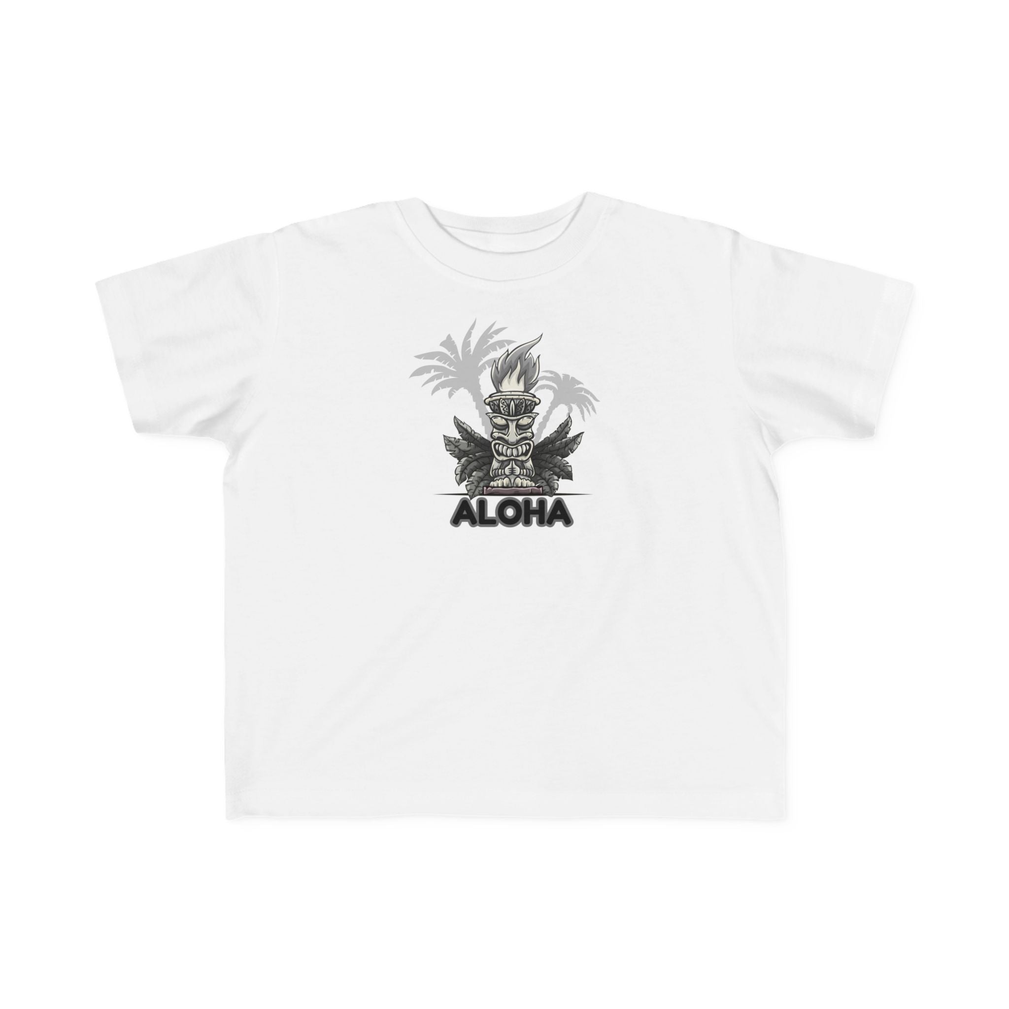 ALOHA Toddler ALOHA T-Shirt | Cute Hawaiian Tee, Summer Vacation Shirt, Great for Luau Celebrations