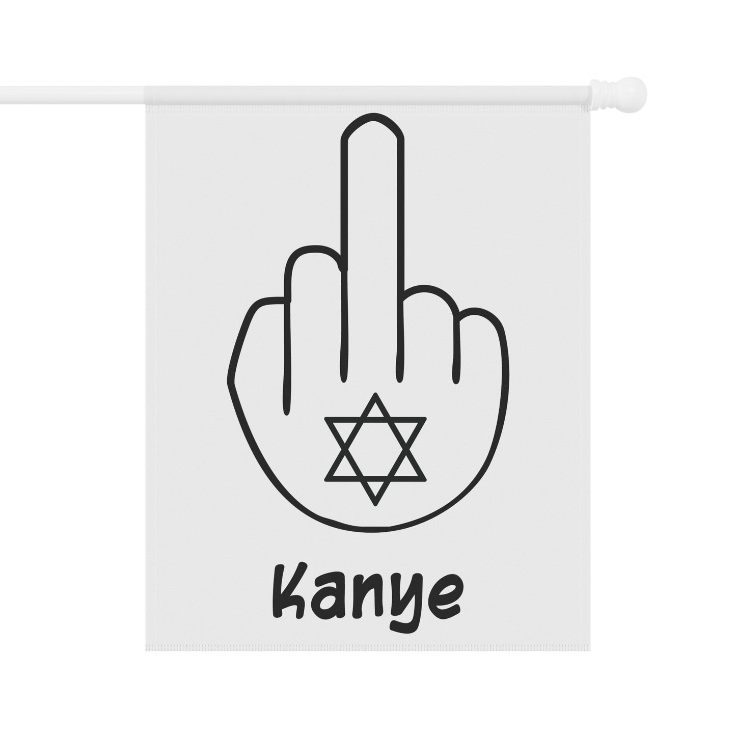 F*ck Kanye Garden Flag Expressive Garden Banner or F*Ck Kanye House Flag