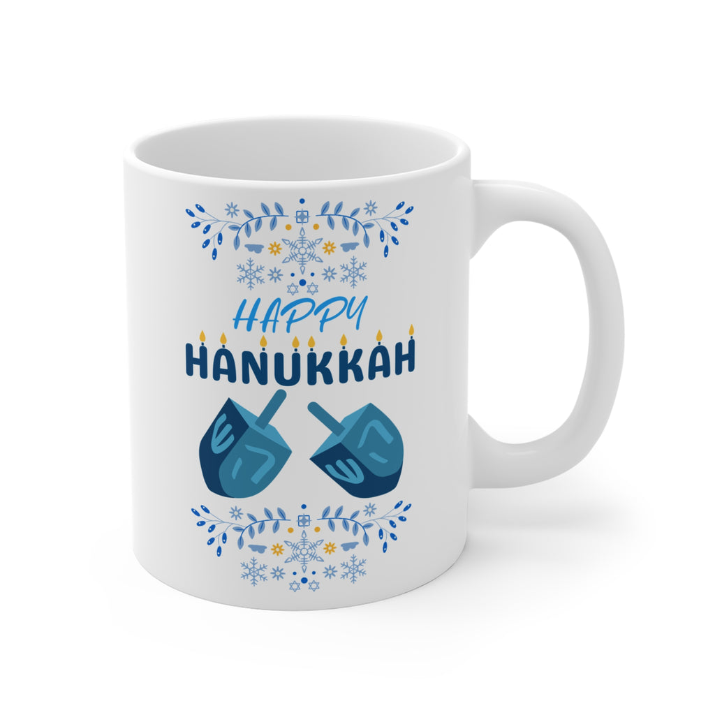 Happy Hanukkah Mug 11oz