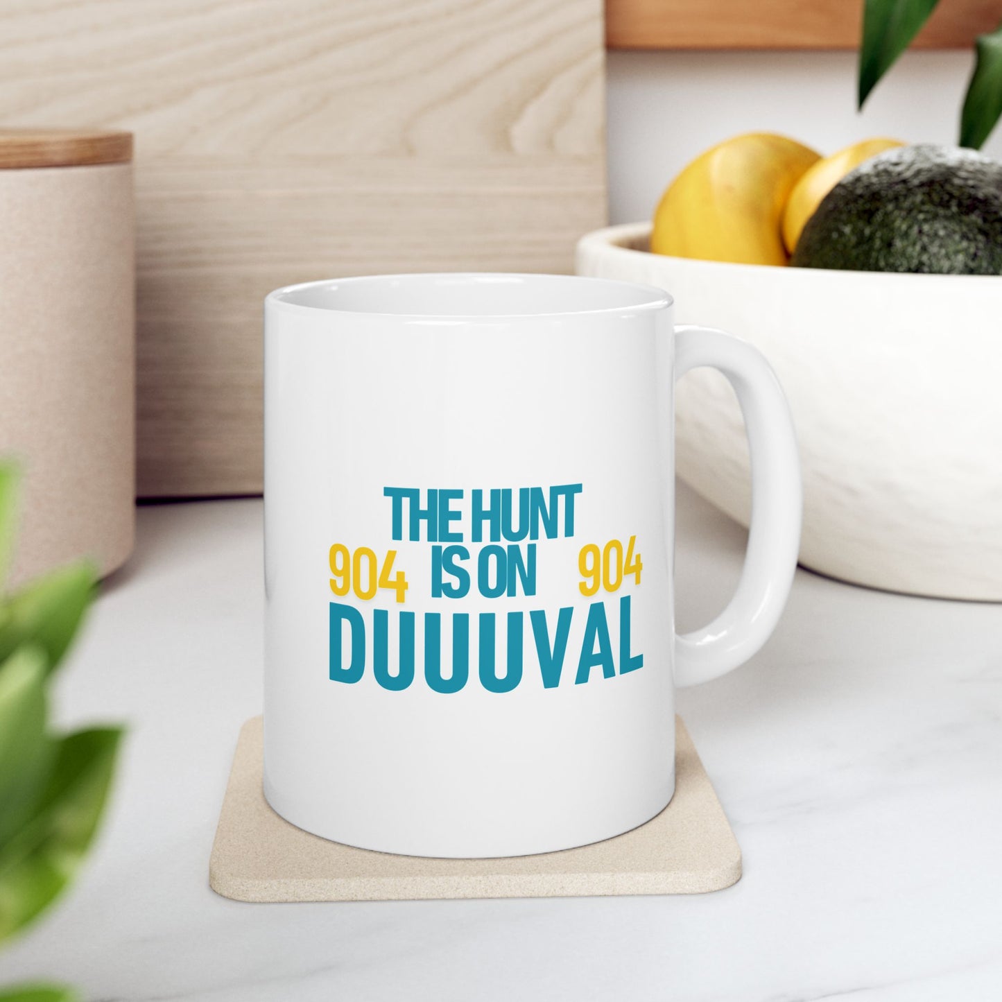 Travis Hunter Fan Jacksonville Mug Jags The Hunt is On