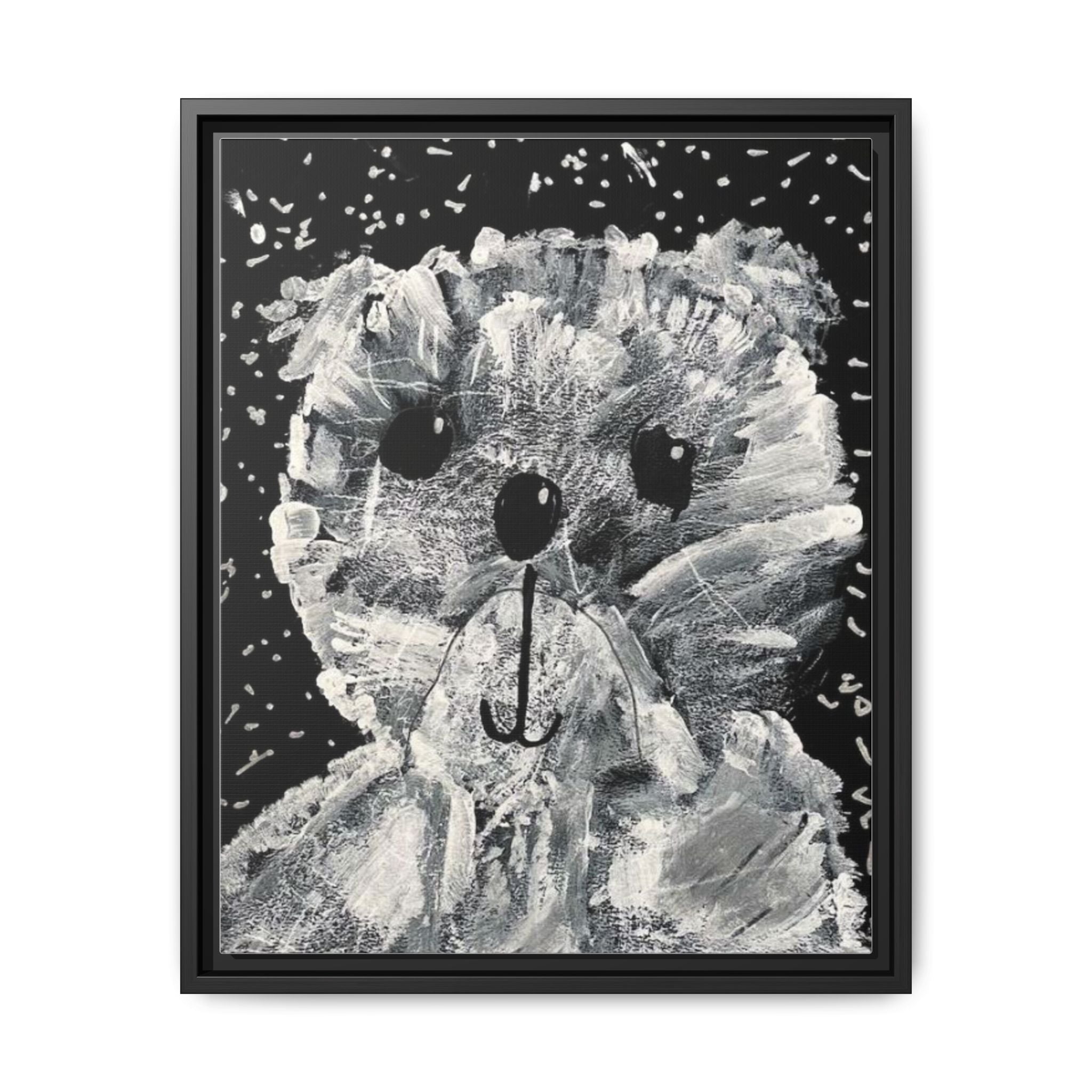 Theodore Roosevelt, Teddy Bear Matte Canvas, Framed Art by Jackson Smith