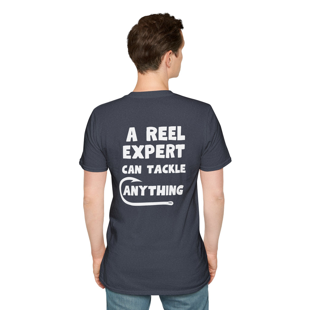 A Reel Expert Fishing Tee Unisex Softstyle T-Shirt