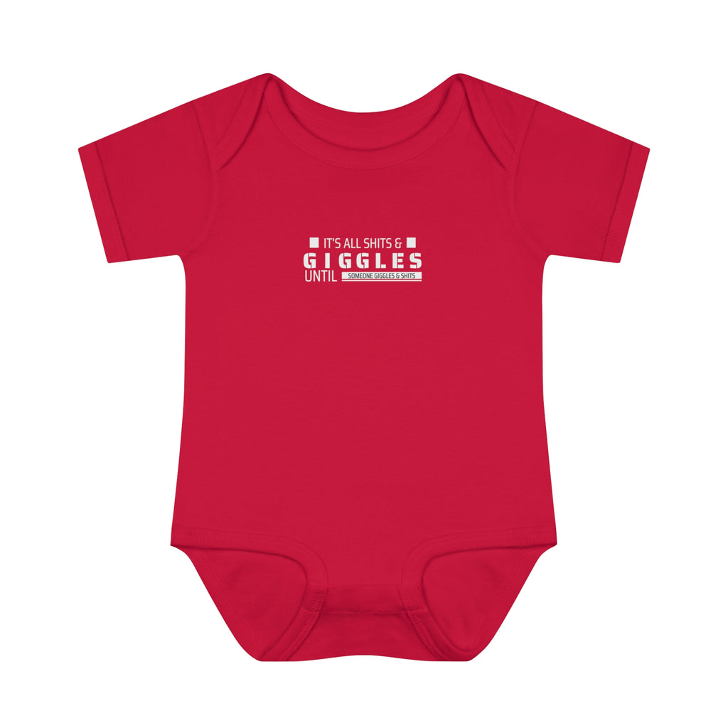 Giggles and.... Infant Baby Rib Bodysuit