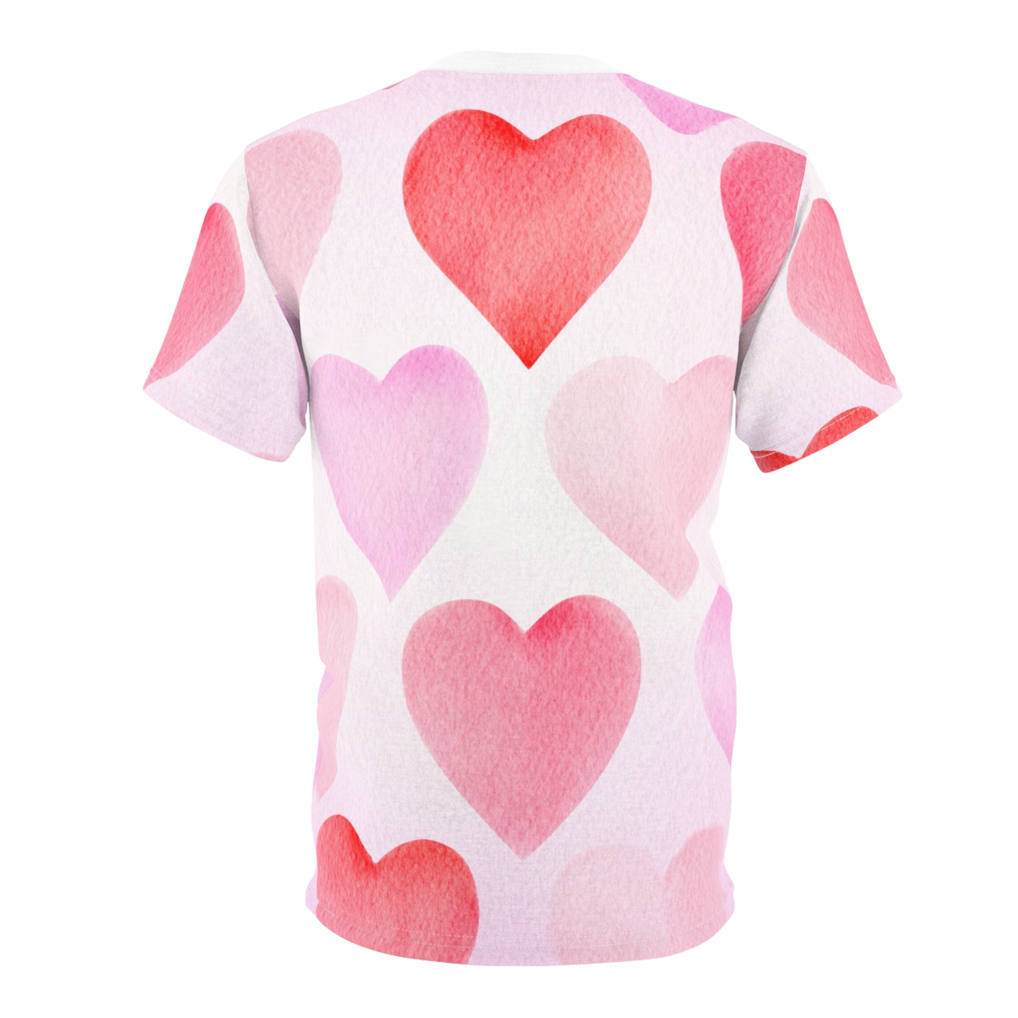 Mens Heart Print Valentines Tee Mens Valentine's Heart Print Shirt