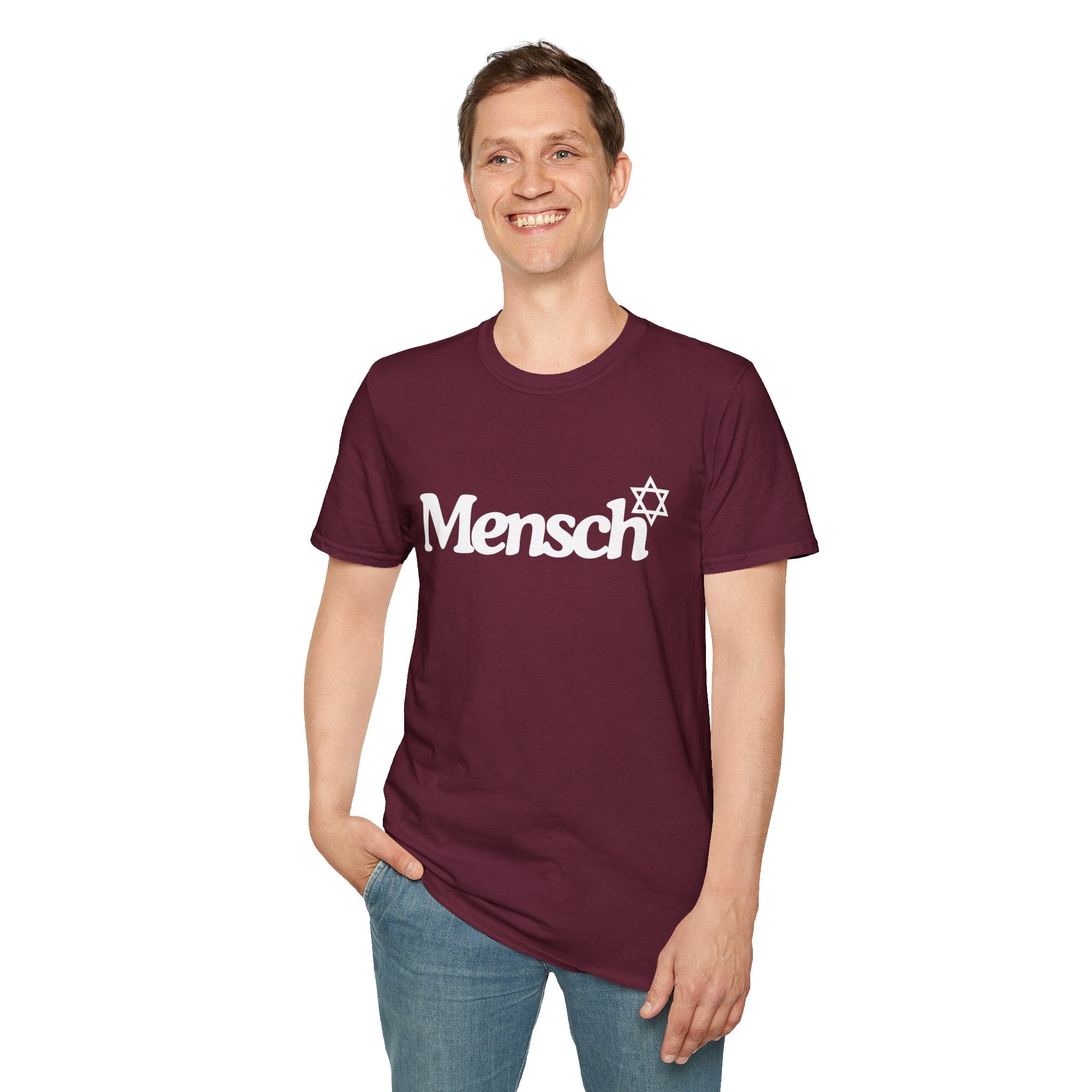 Mensch T Shirt Softstyle Mensch T-Shirt Gift for Mensch