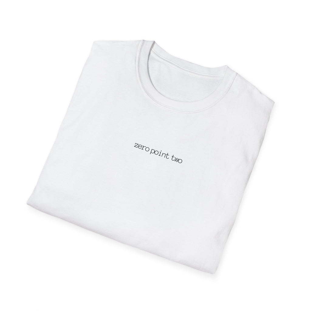 Zero Point TwoT-Shirt soft style vintage feel 0.2 tee