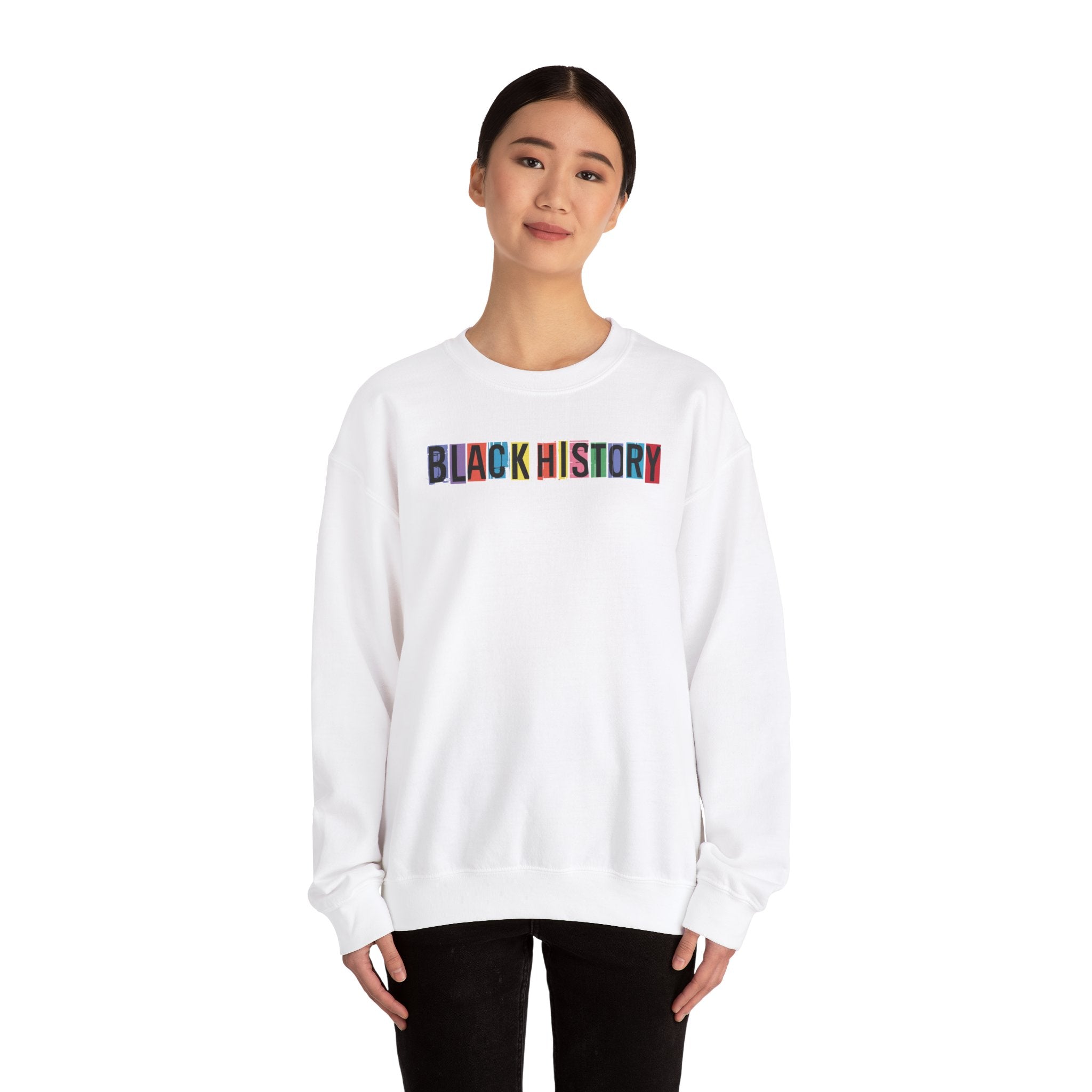 Black History Candy Hearts Sweatshirt Black History Month Sweatshirt
