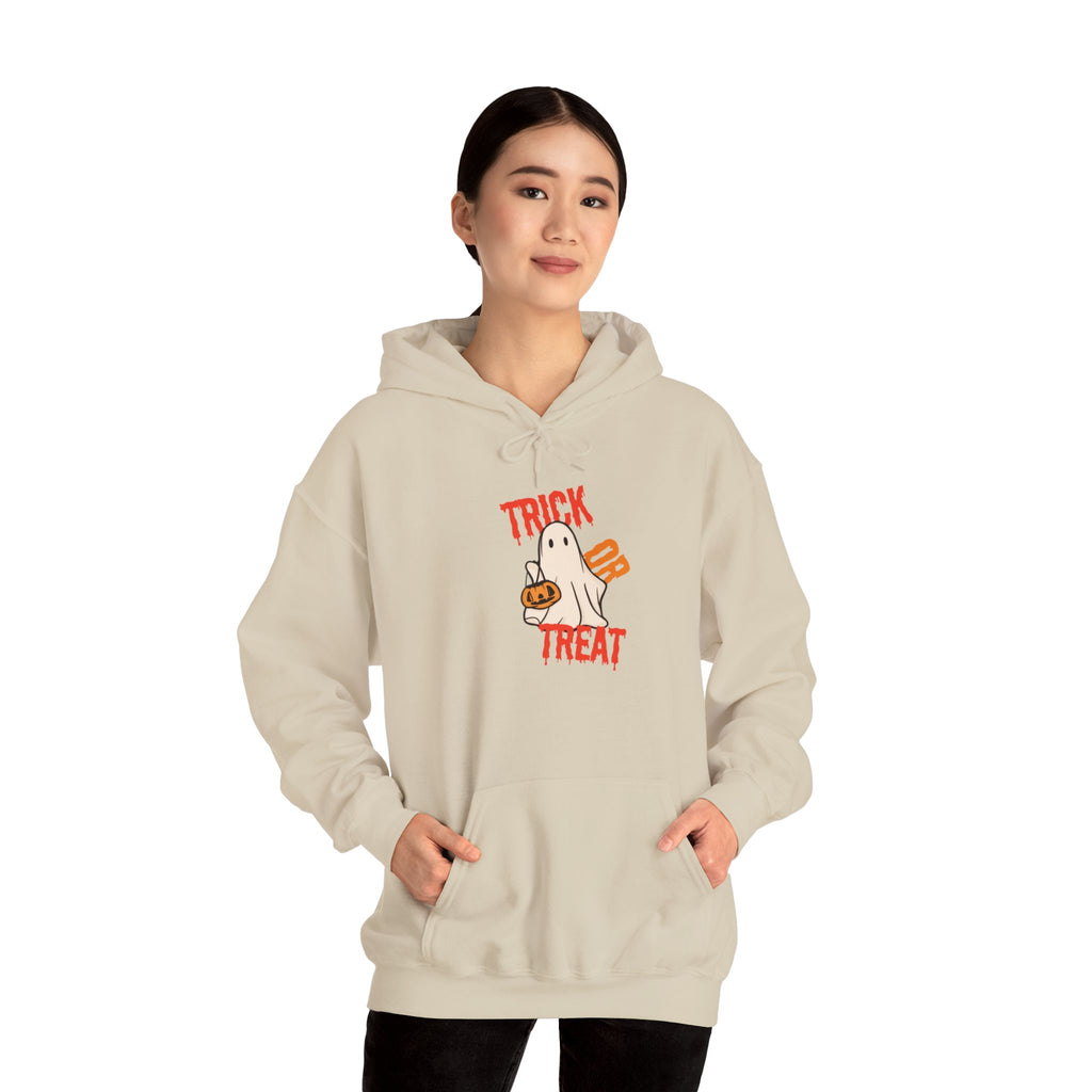 Halloween Hoodie Trick or Treat Halloween Hooded Sweatshirt