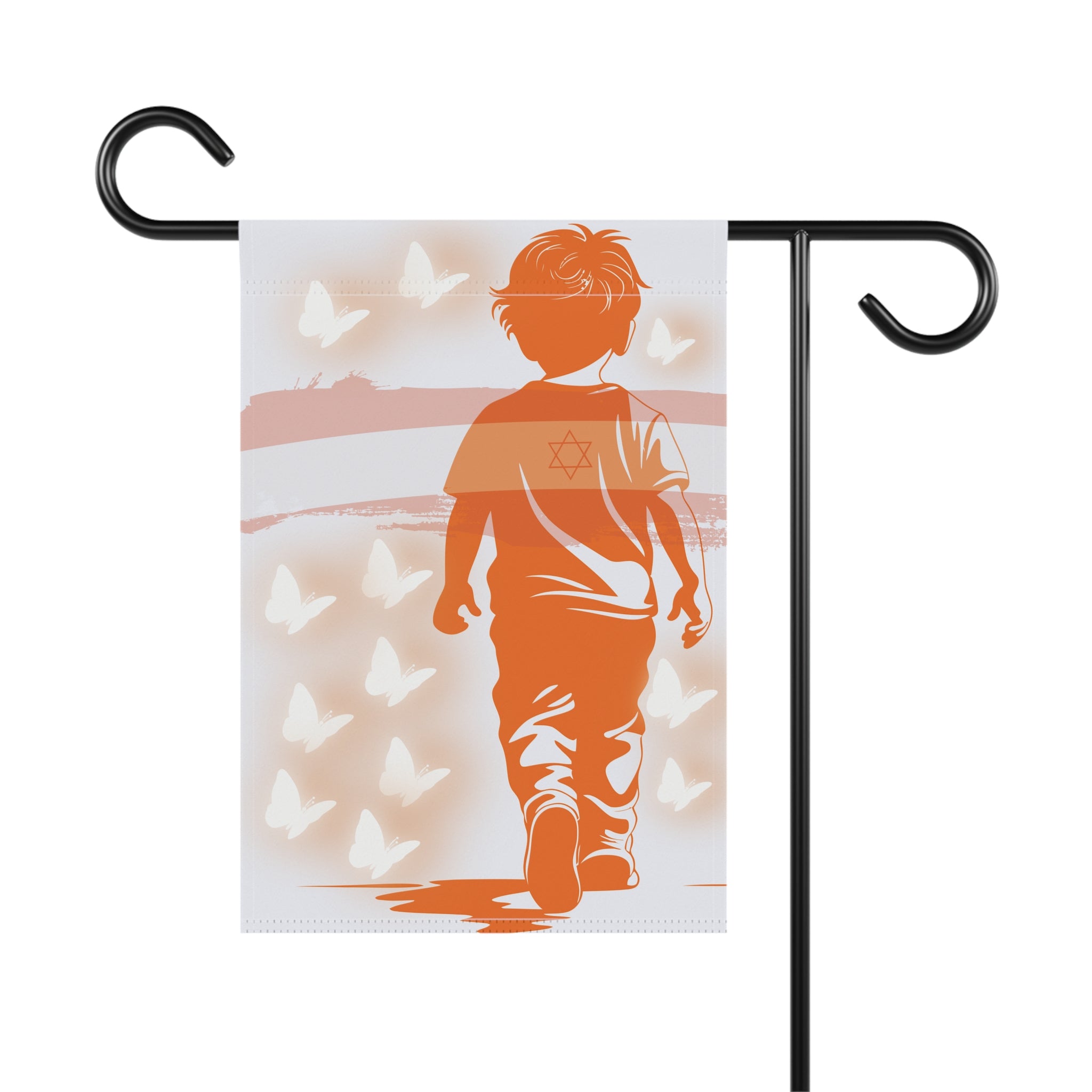 The Bibas Butterflies for Bibas Family Remembrance Flag Never Again is Now Bibas Family Butterflies for Ariel