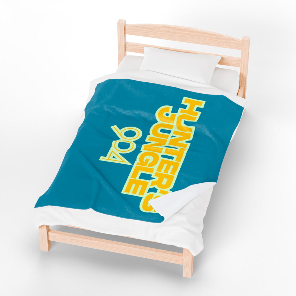 Hunter's Jungle Soft Throw Blanket 904 Duuuval Jaguars Throw Blanket Travis Hunter