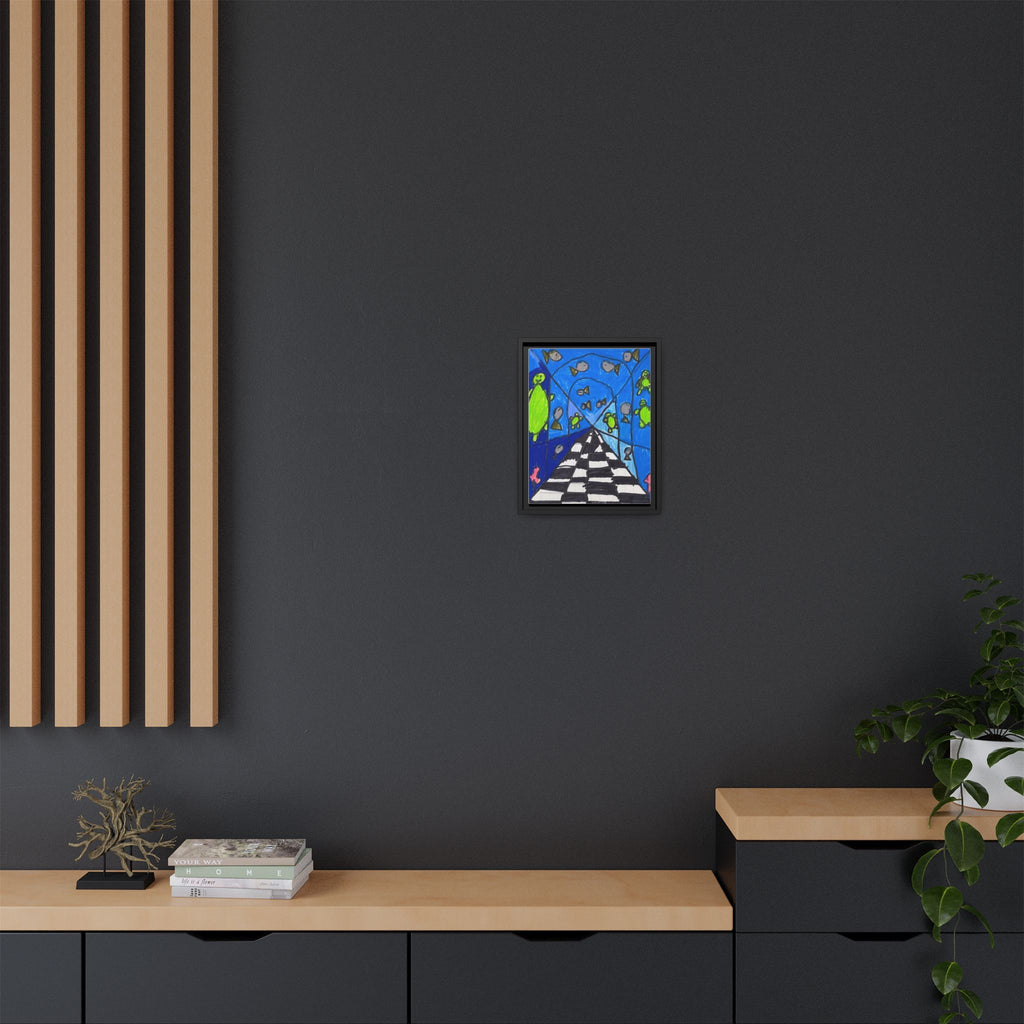 Creating Space Matte Canvas, Framed Art by Jackson Smith