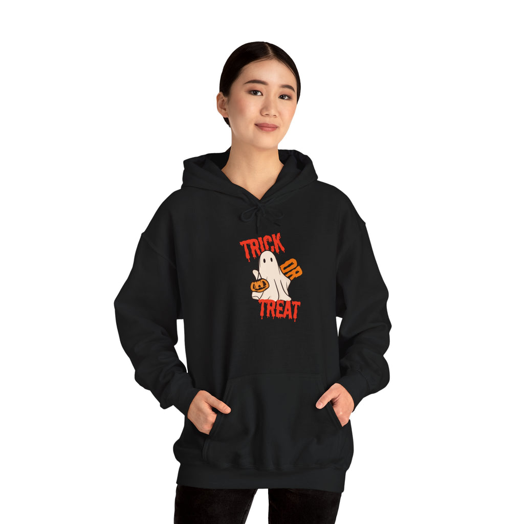 Halloween Hoodie Trick or Treat Halloween Hooded Sweatshirt